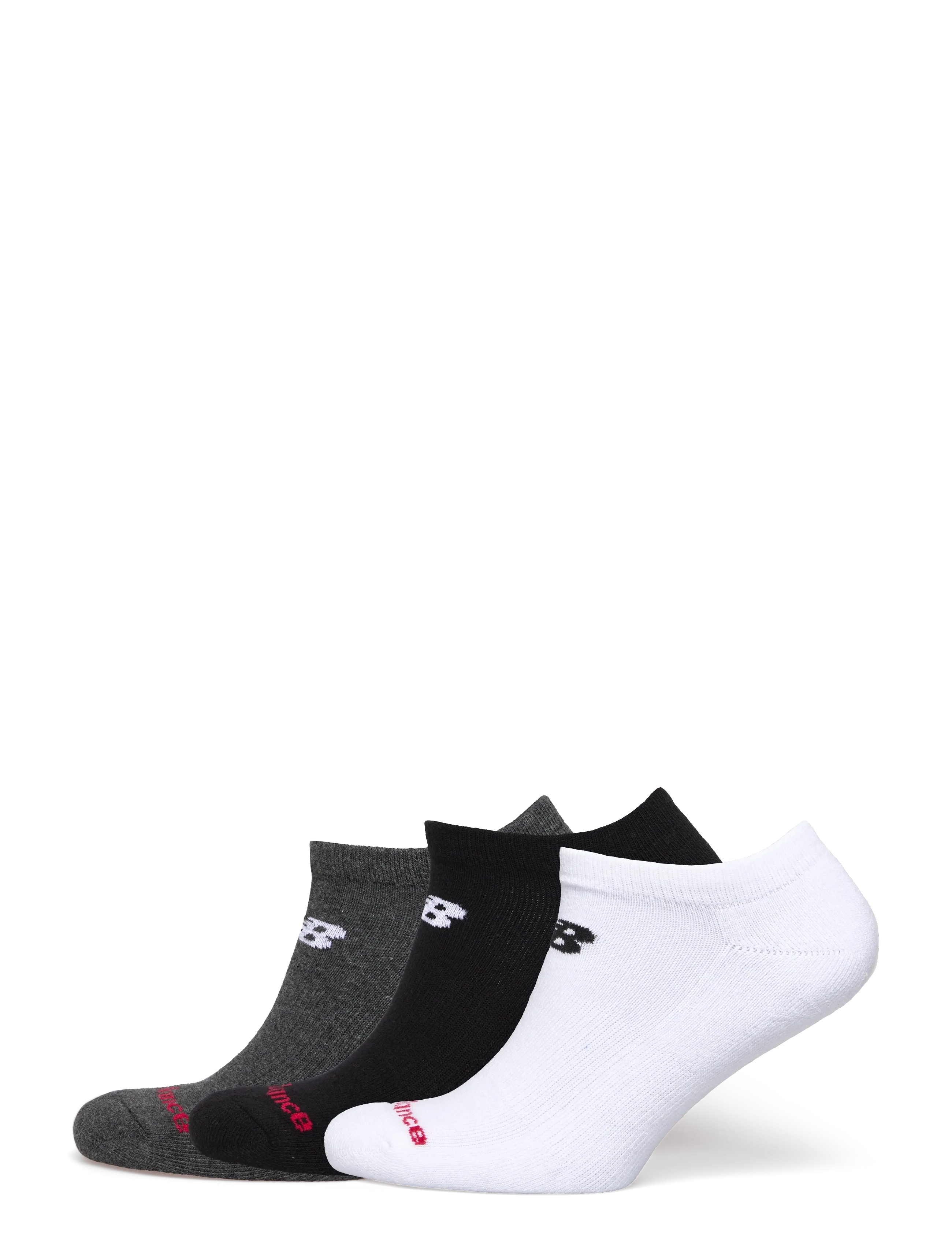 New Balance Everyday No Show 3 Pack - Sportstrømper - WHITE MULTI / multi