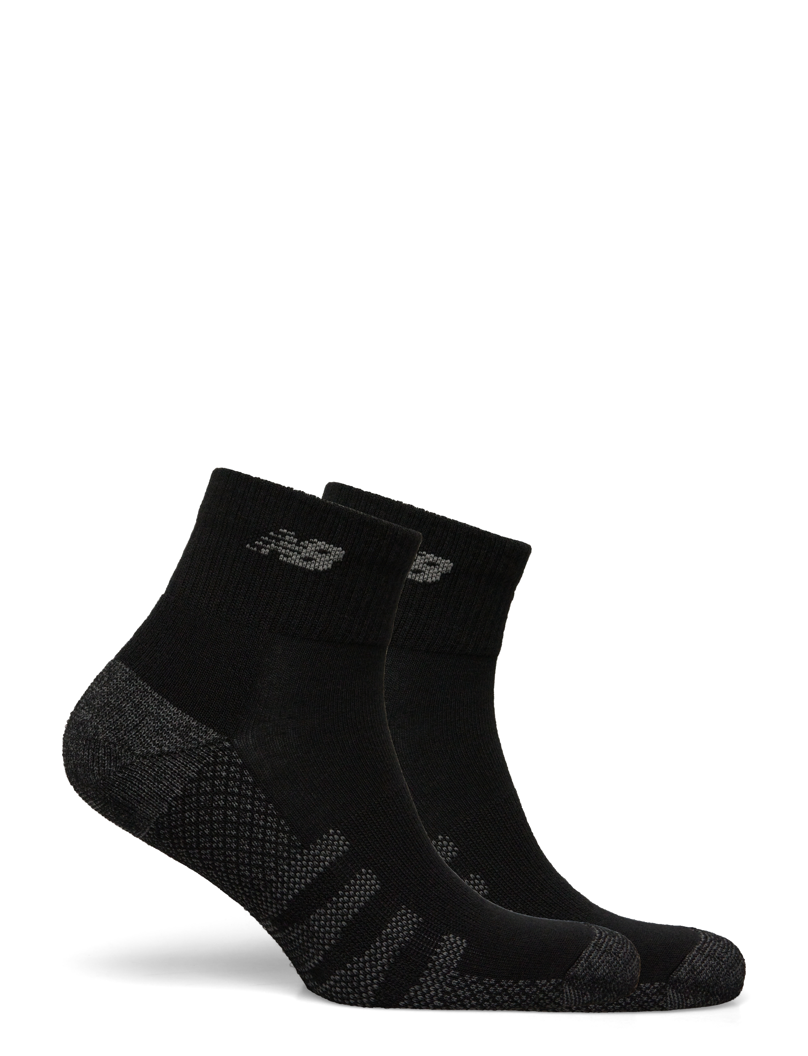 New Balance Coolmax Quarter Socks 2 Pack Sokker