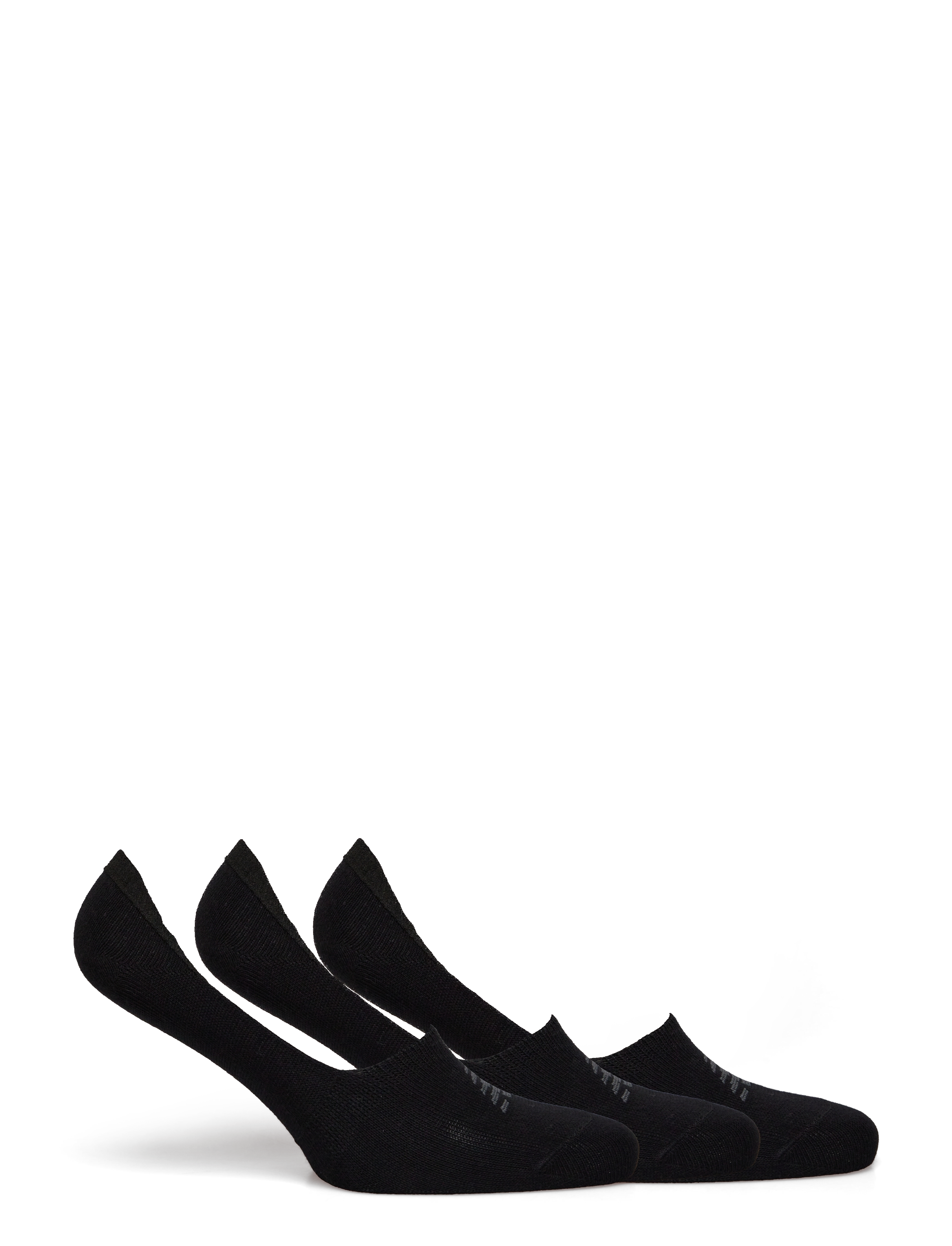 New Balance - Performance Cotton Unseen Liner Socks 3 Pack - black - 1