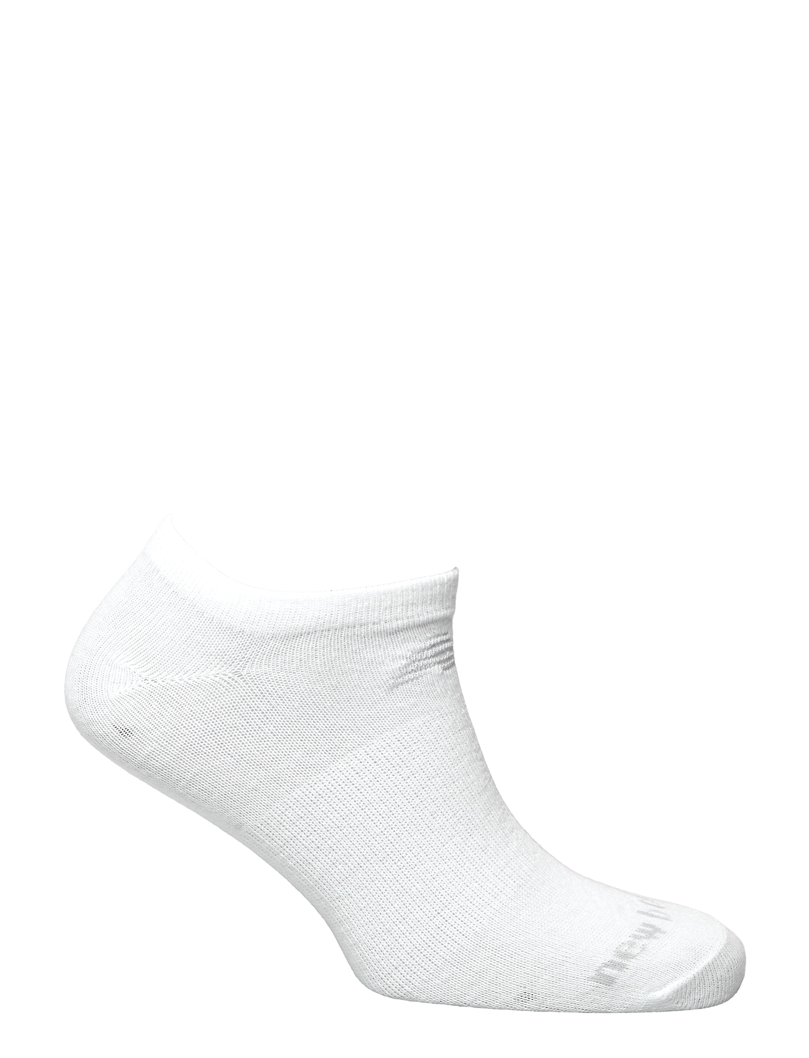 New Balance - Performance Cotton Flat Knit No Show Socks 3 Pack - white - 4