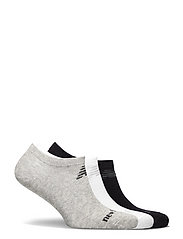 New Balance - Performance Cotton Flat Knit No Show Socks 3 Pack - løpeutstyr - white multi - 1