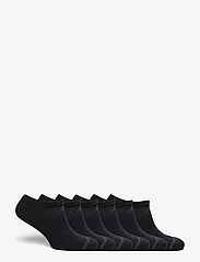 New Balance - Performance Cotton Flat Knit No Show Socks 6 Pack - sprzęt biegowy - black - 1