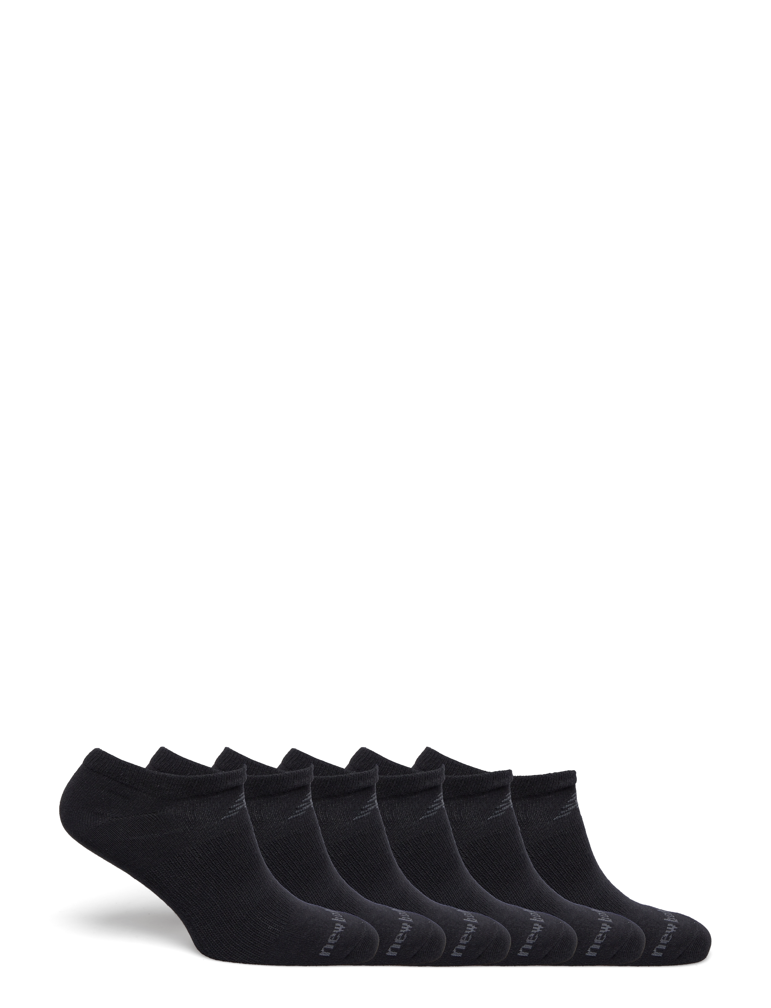 New Balance - Performance Cotton Flat Knit No Show Socks 6 Pack - black - 1