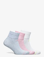 New Balance - Performance Cotton Flat Knit Ankle Socks 3 Pack - running equipment - assortment 3 - 1
