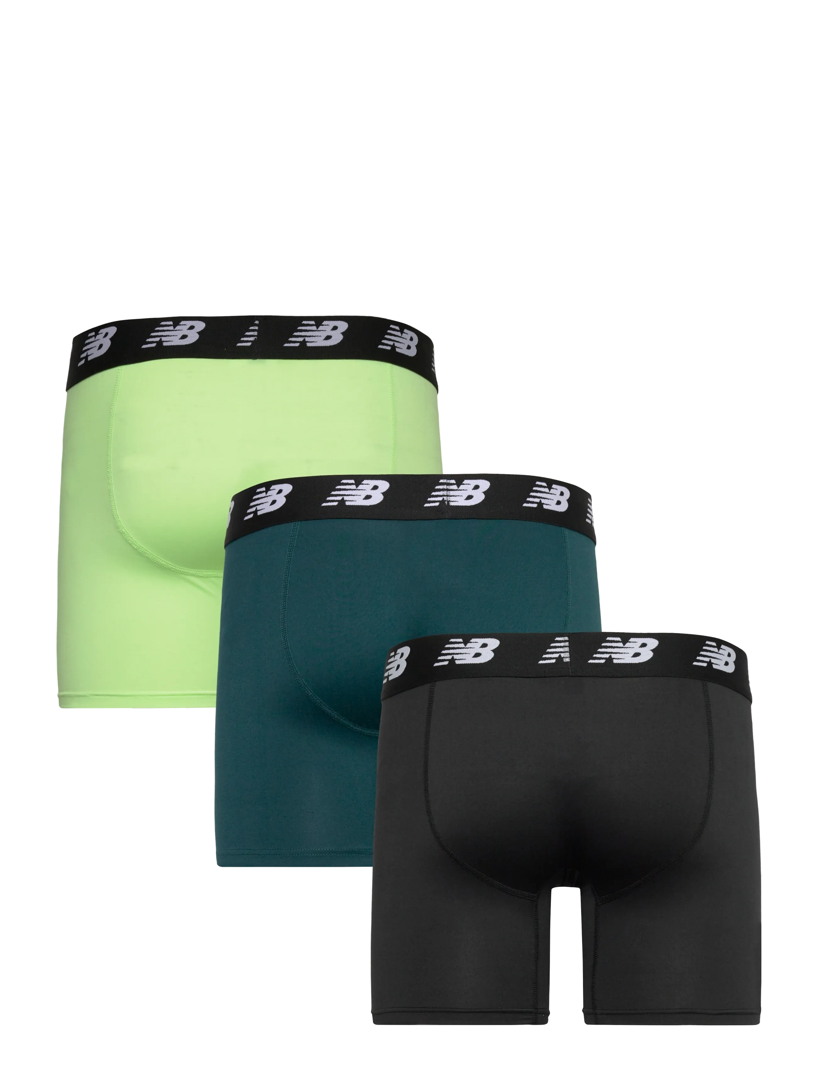 New Balance - Mens Premium 6" Boxer Brief with Fly 3 Pack - boxers - afterglow - 1