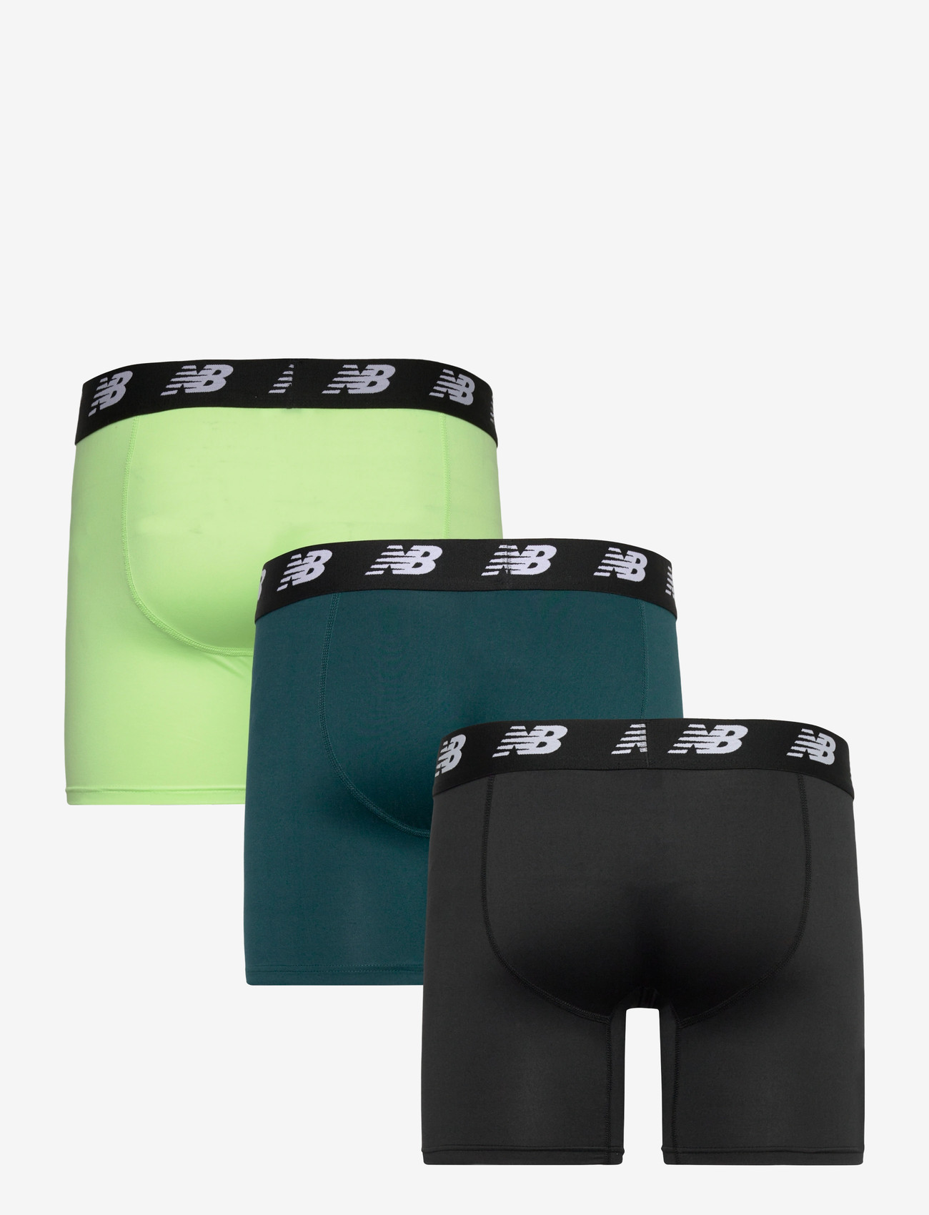 New Balance - Mens Premium 6" Boxer Brief with Fly 3 Pack - bokserid - afterglow - 1