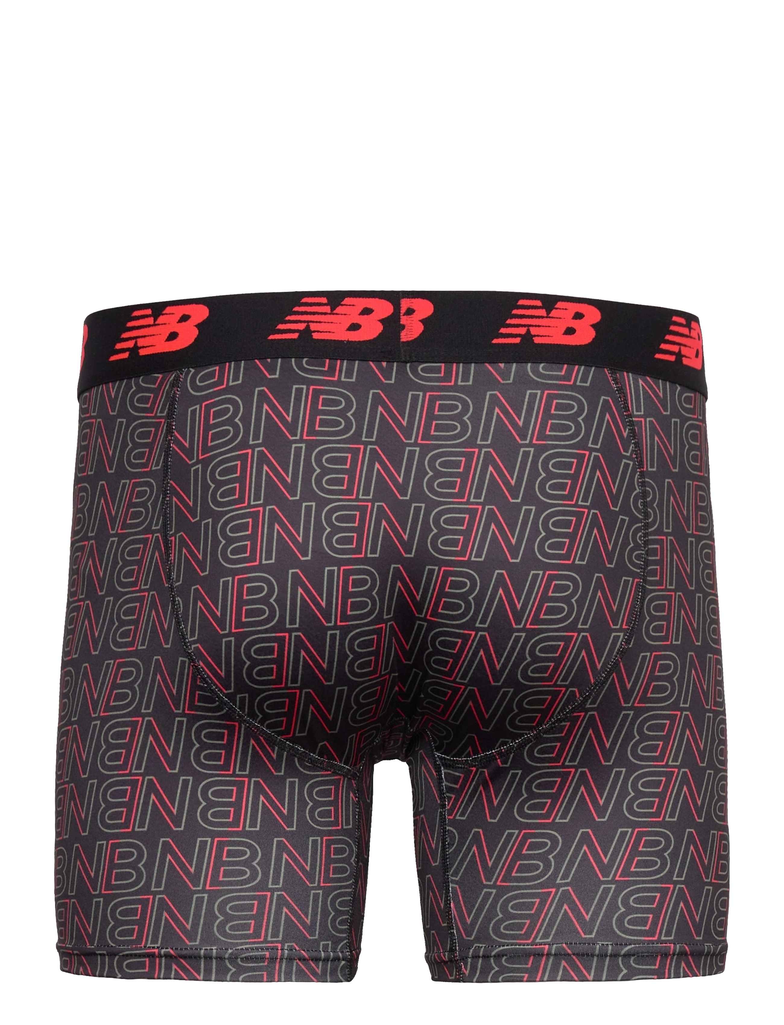 New Balance - Mens Premium 6" Boxer Brief with Fly 3 Pack - dark gull grey - 5