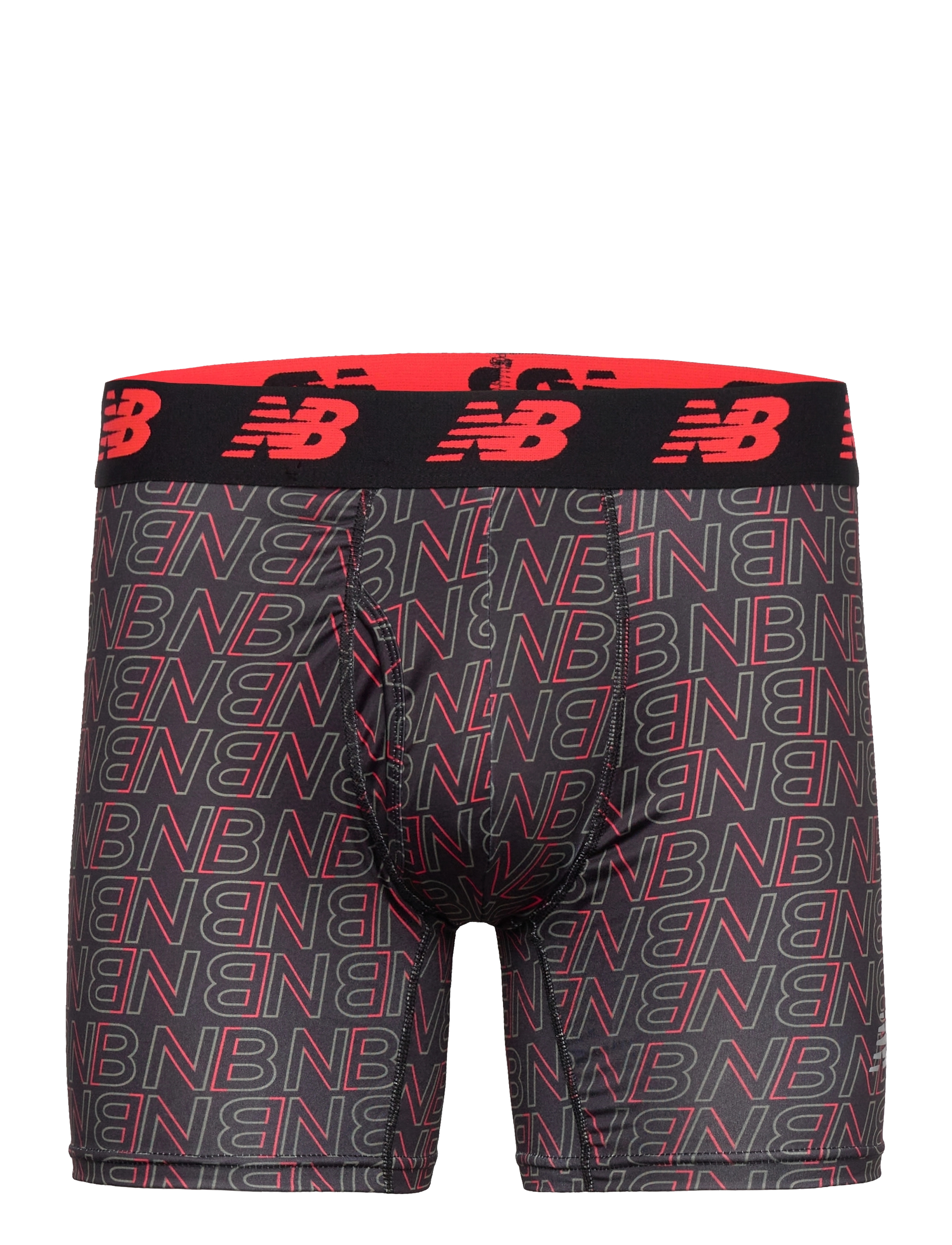 New Balance - Mens Premium 6" Boxer Brief with Fly 3 Pack - dark gull grey - 4
