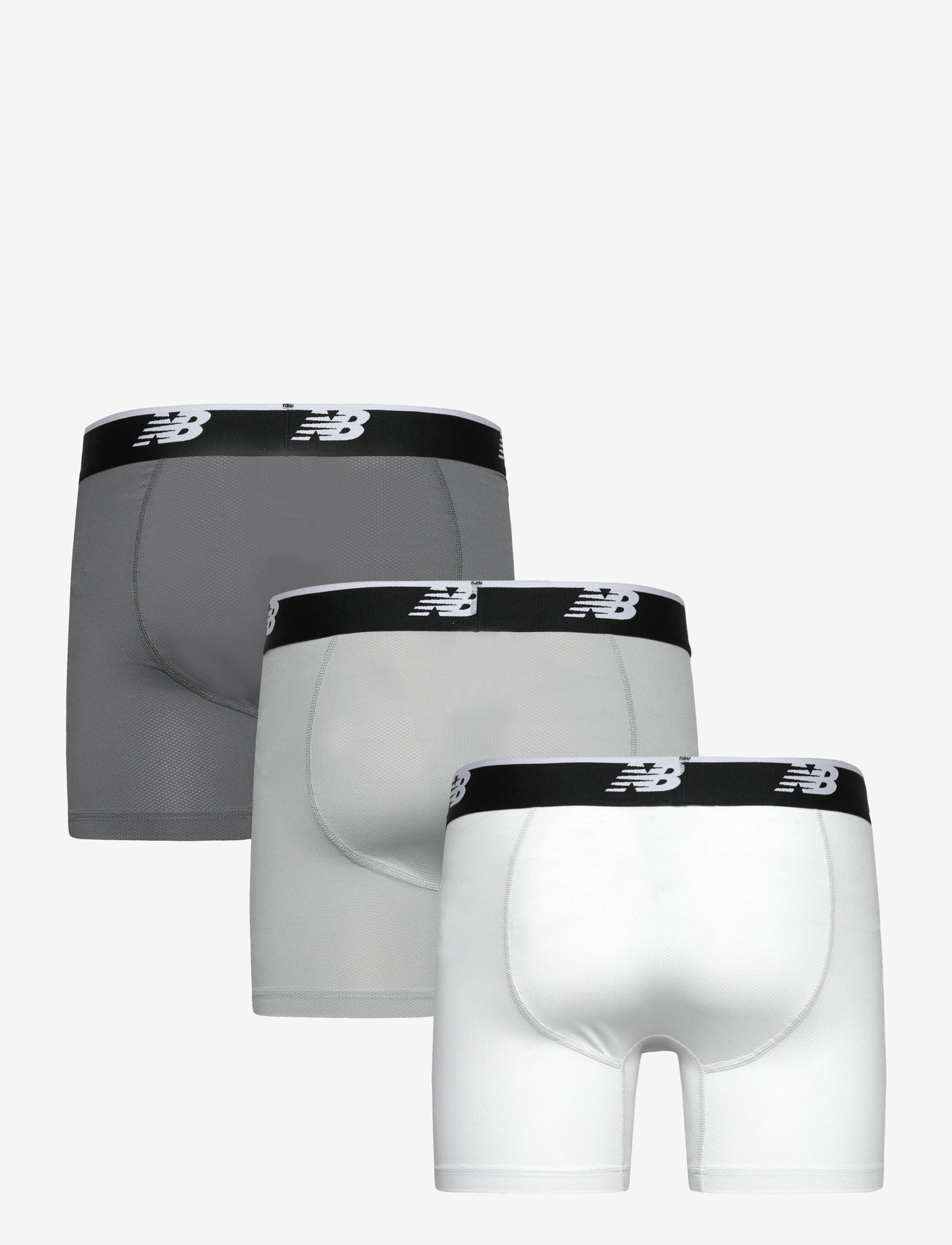 New Balance Mens Mesh Inch Boxer Brief No Fly Pack (NBALAU13015)  Boxers