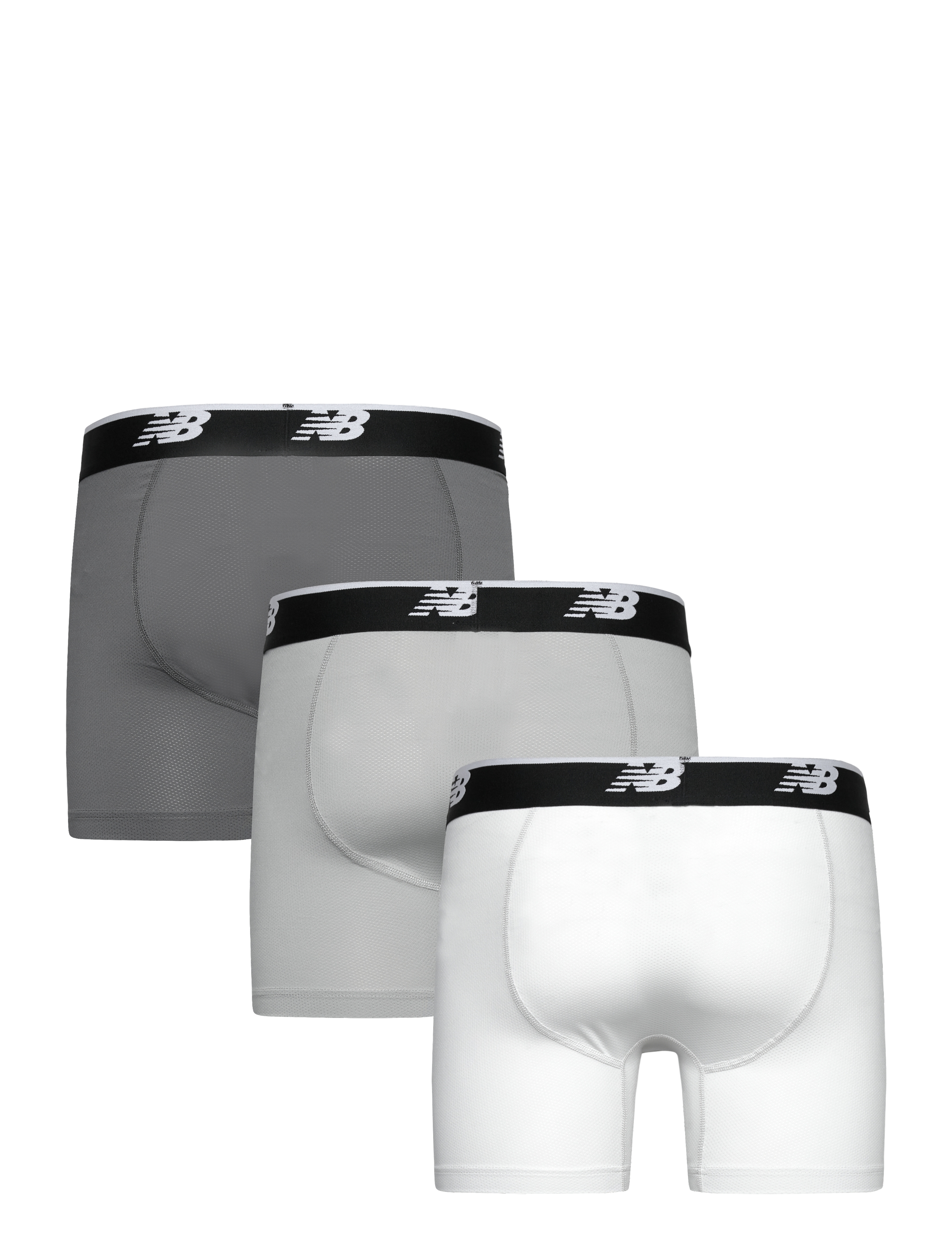 New Balance - Mens Mesh 5" Boxer Brief No Fly 3 Pack - assortment 4 - 1