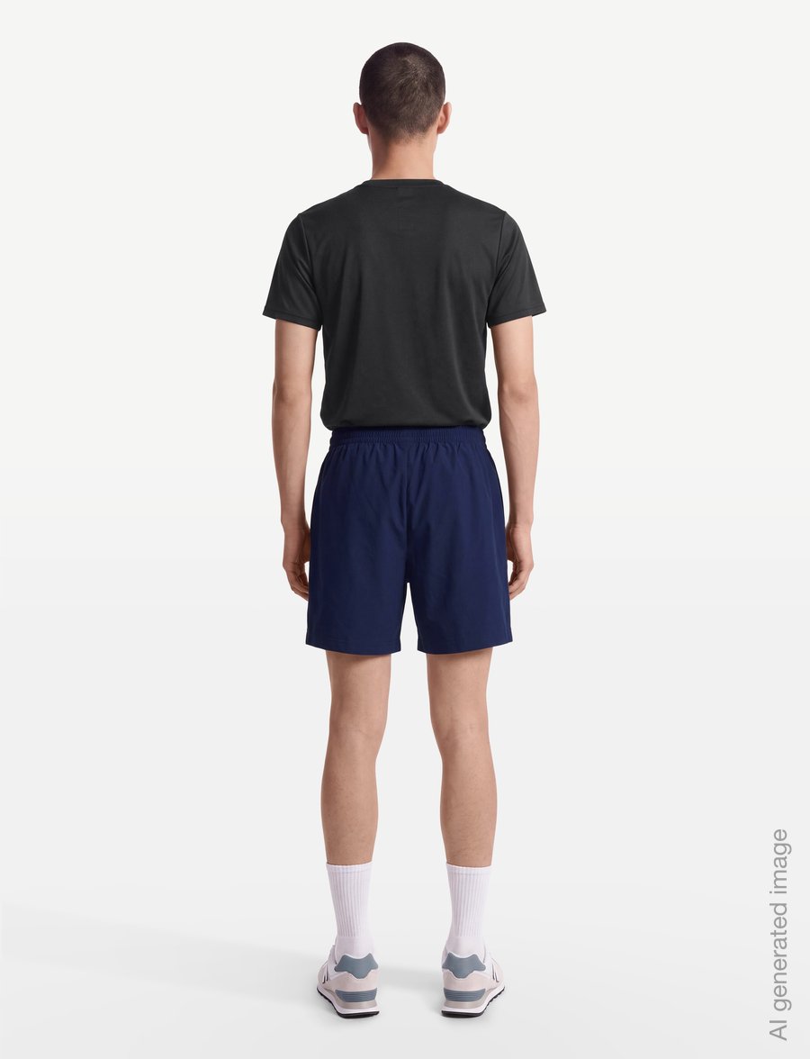 New Balance - Athletics Stretch Woven Short 7" - apakšējie krekli - blue oyster - 4
