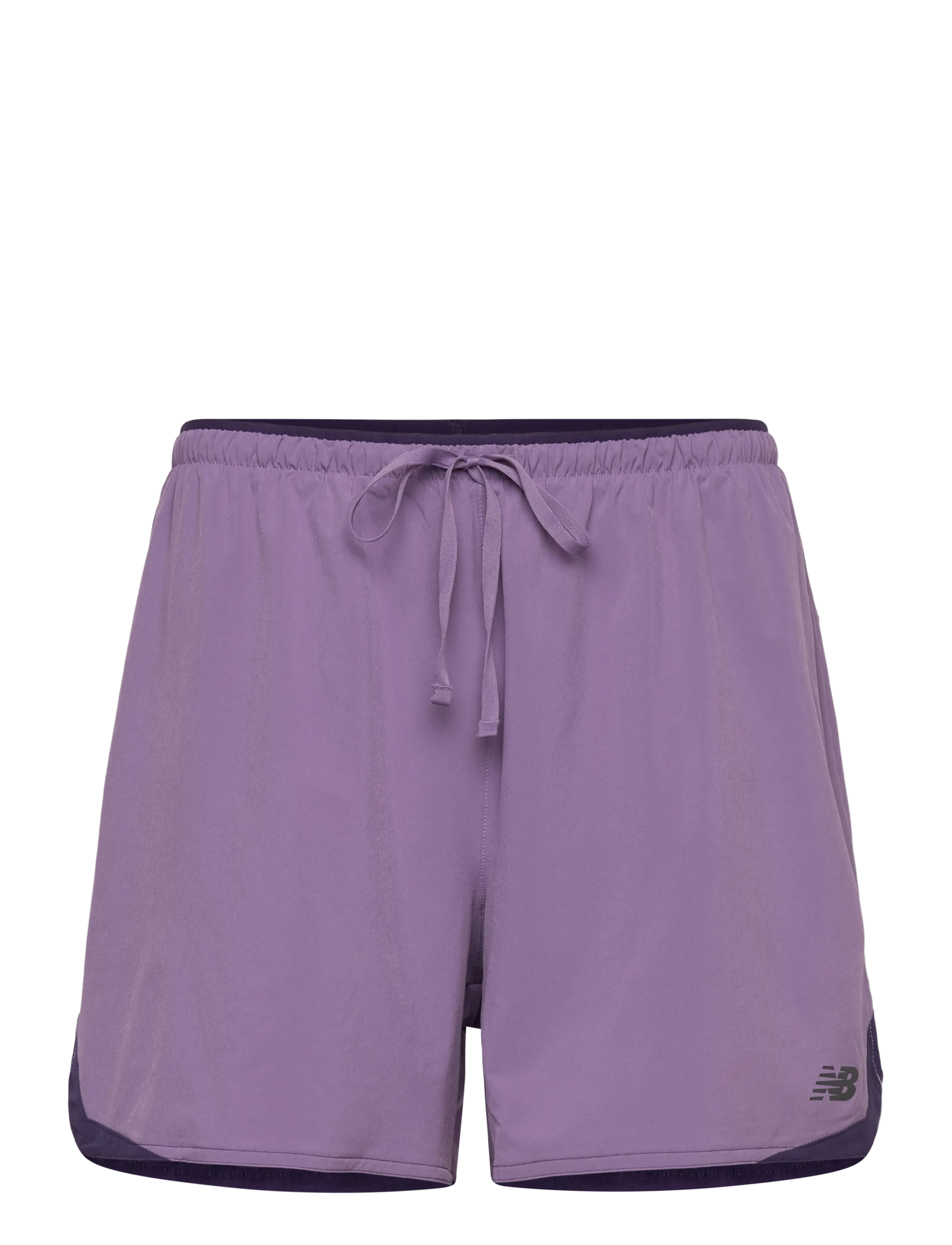 New Balance Athletics Run Short 5", XL, Sport Shorts, Lila - Training Männerswear