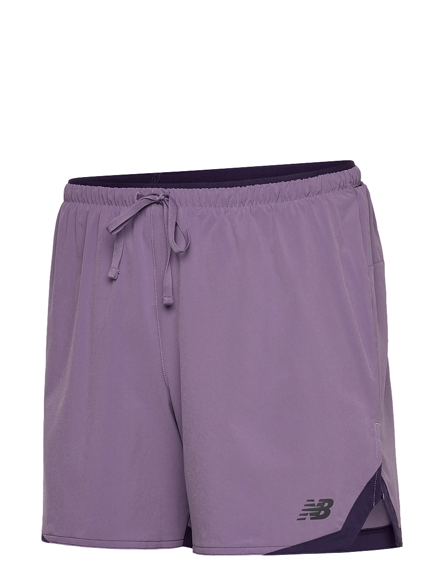 New Balance - Athletics Run Short 5" - löparshorts - candied violet - 3