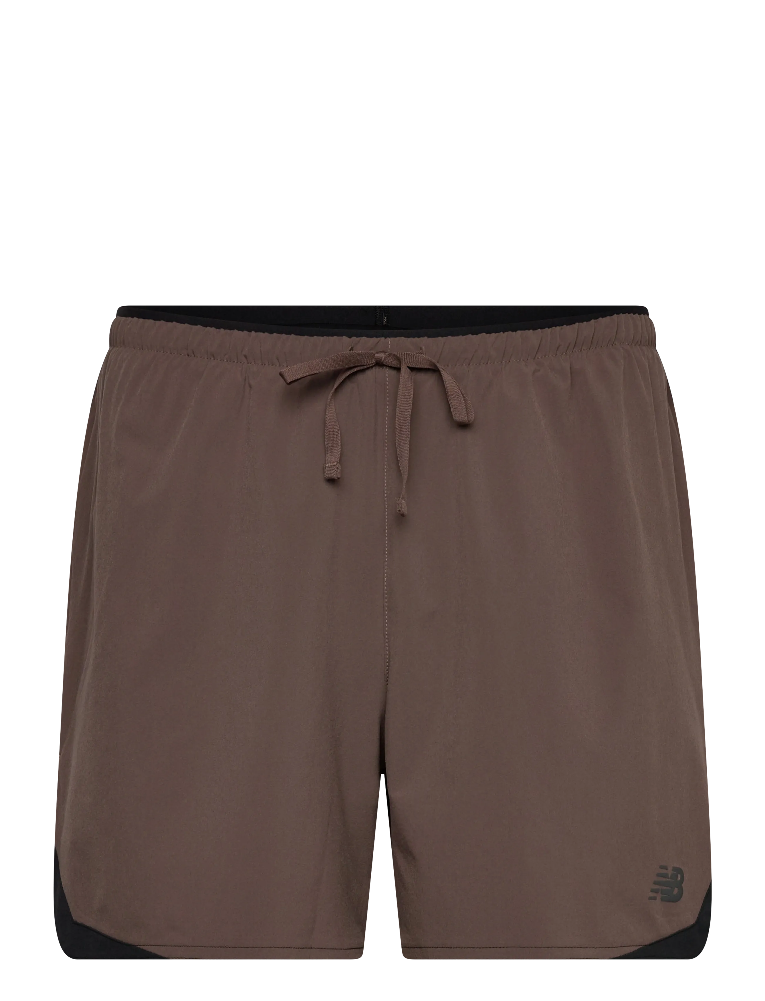 New Balance Athletics Run Short 5", S, Sport Shorts, Braun - Training Männerswear