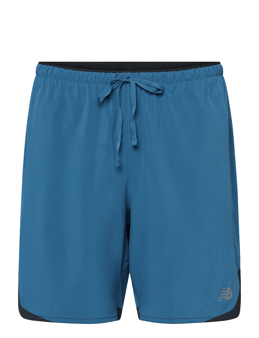 New Balance - Athletics Run Short 7" - laufshorts - streamsong - 0
