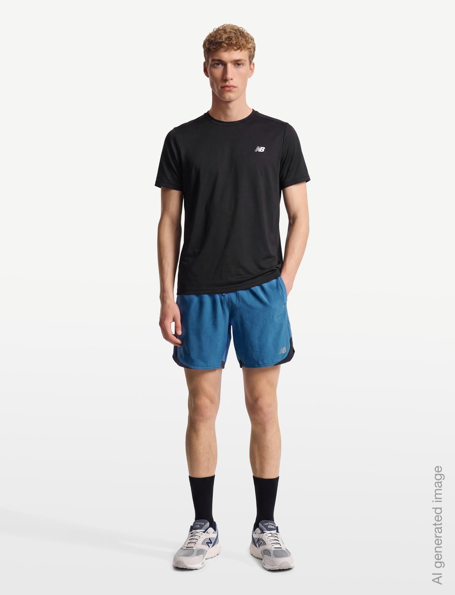New Balance - RC Essential Short 7" - running shorts - streamsong - 0