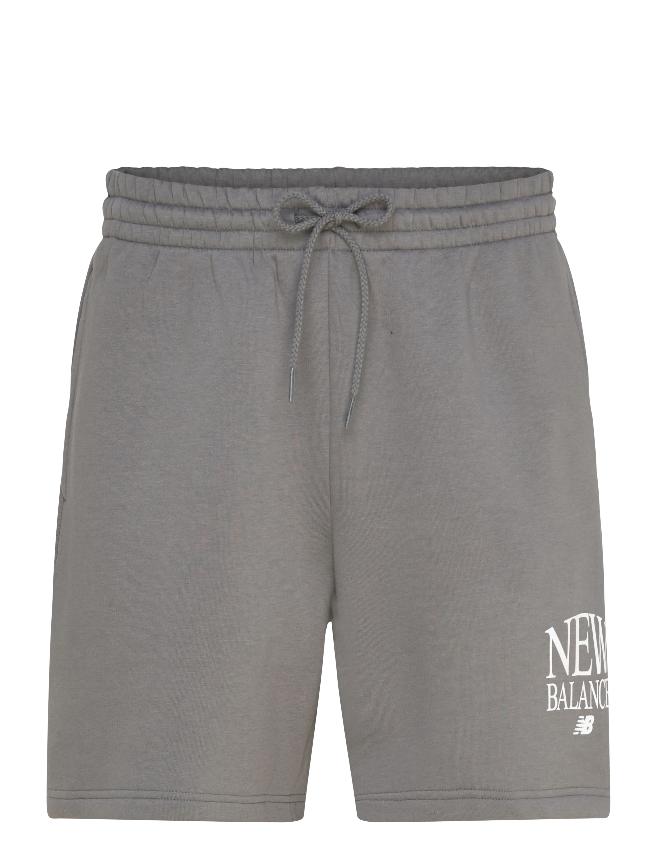 New Balance Reimagined Fleece Short 7", XXL, Sport Shorts, Grau - Sweat Männerswear