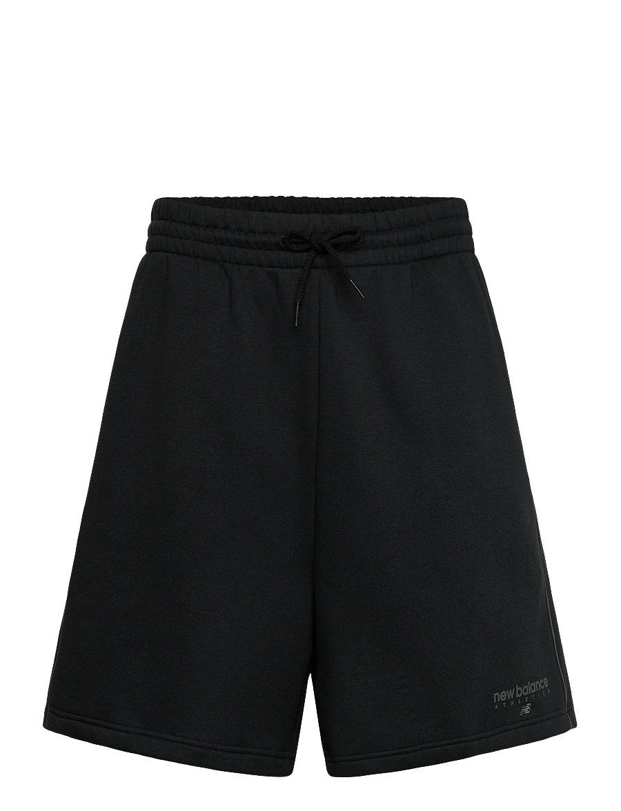 New Balance - Linear Graphic Fleece Short 7" - nederdelar - black - 0