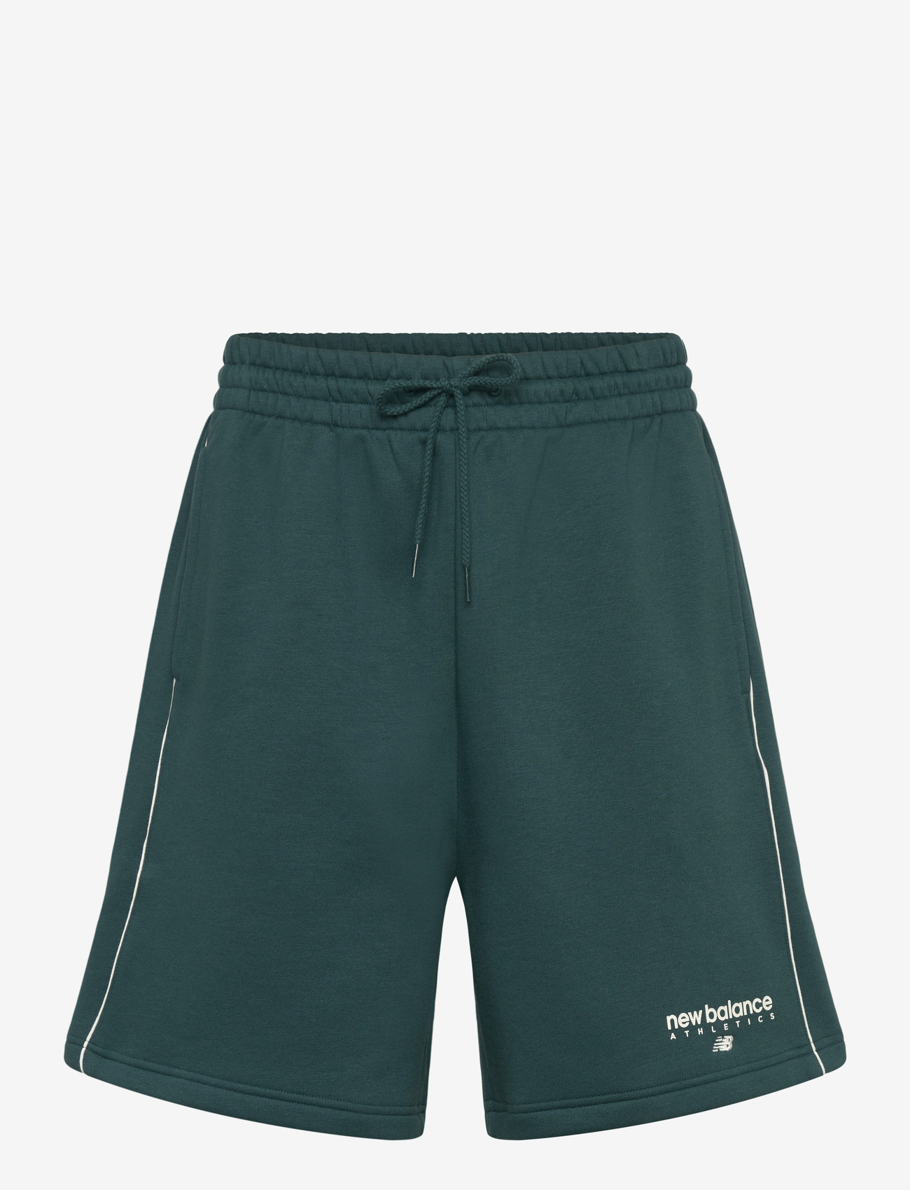 New Balance - Linear Graphic Fleece Short 7" - bottoms - medusa green - 0