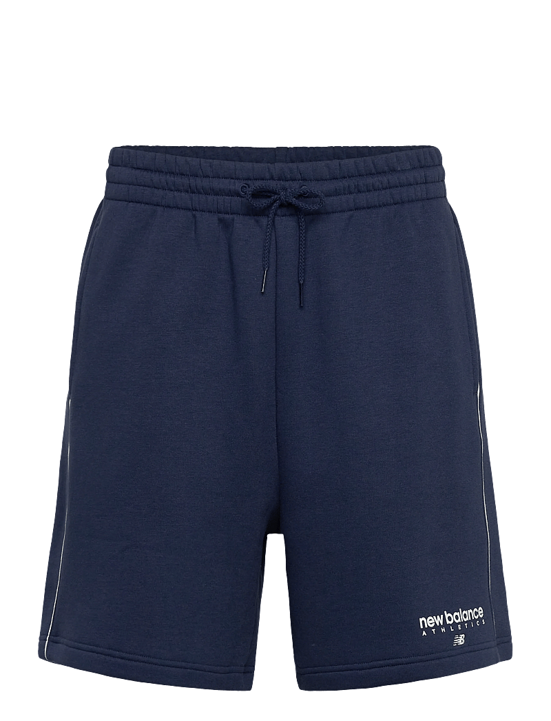 New Balance - Linear Graphic Fleece Short 7" - püksid - nb navy - 0