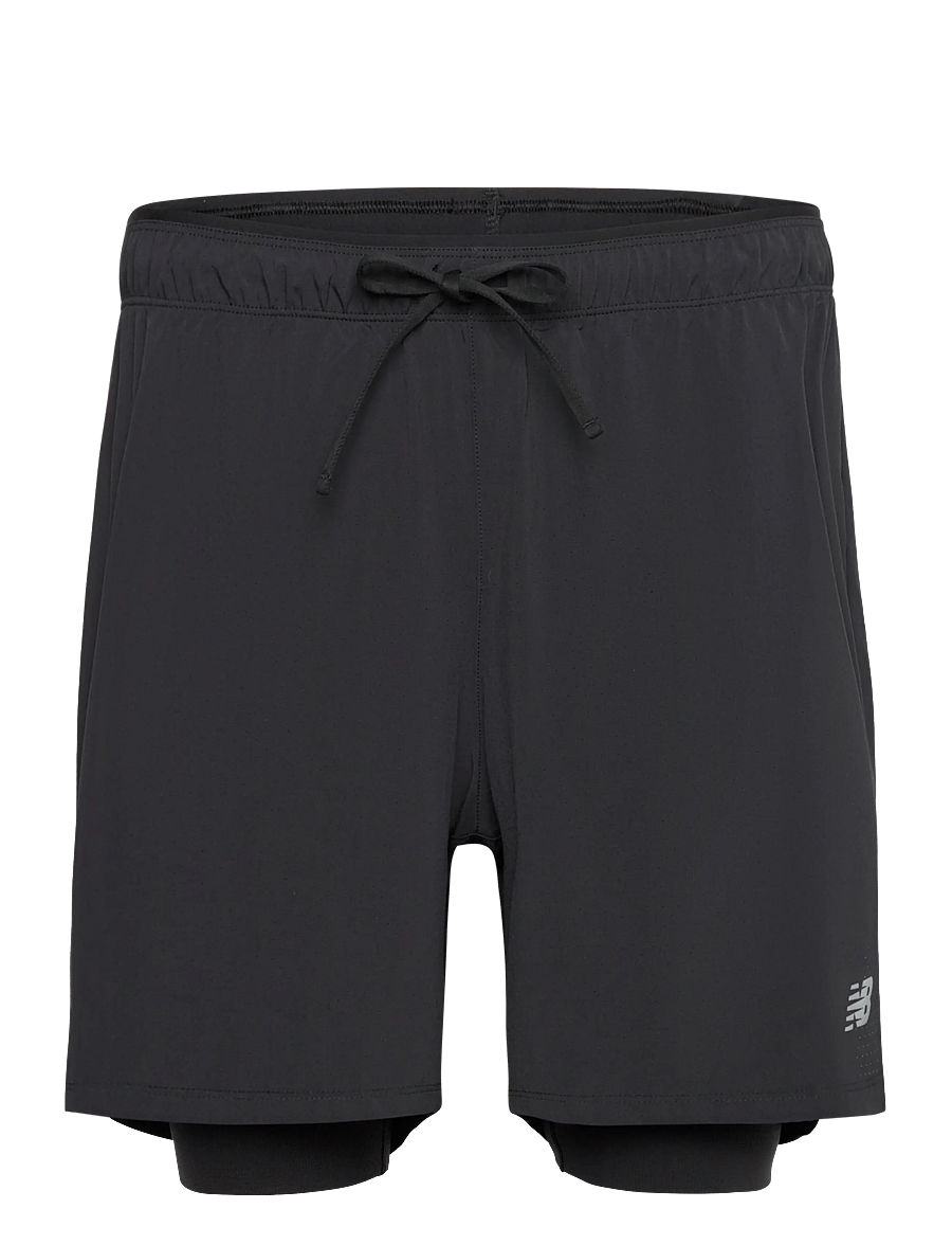 New Balance - RC Lined Short 7" - lühikesed jooksupüksid - black - 0