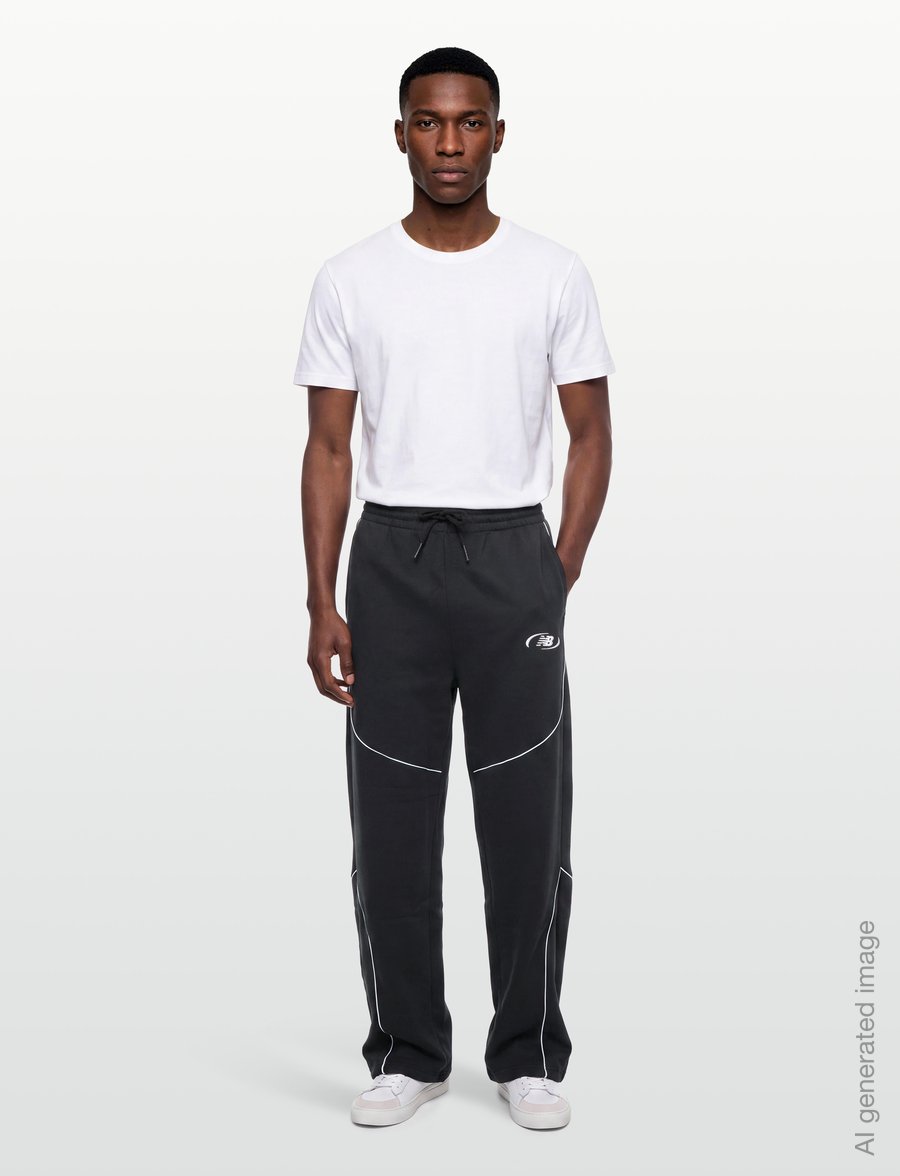 New Balance - Trackside Fleece Pant - pants - black - 0