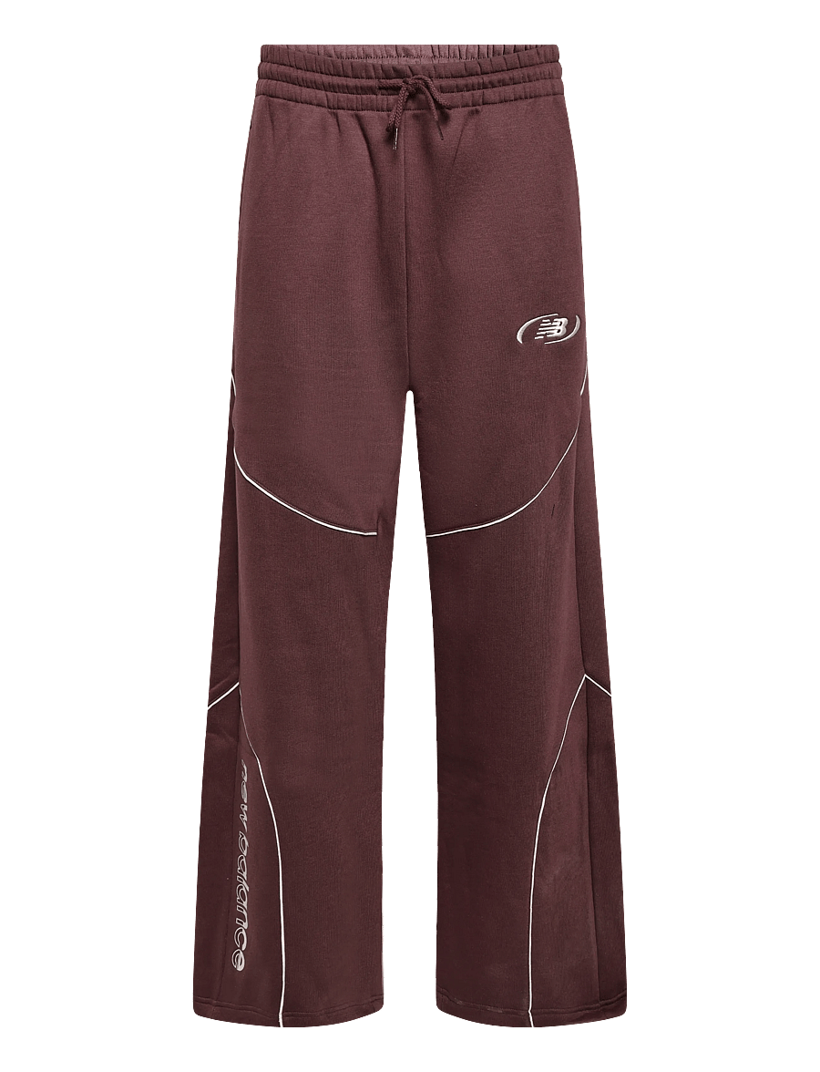 New Balance - Trackside Fleece Pant - sweatpants - cherry leather - 0