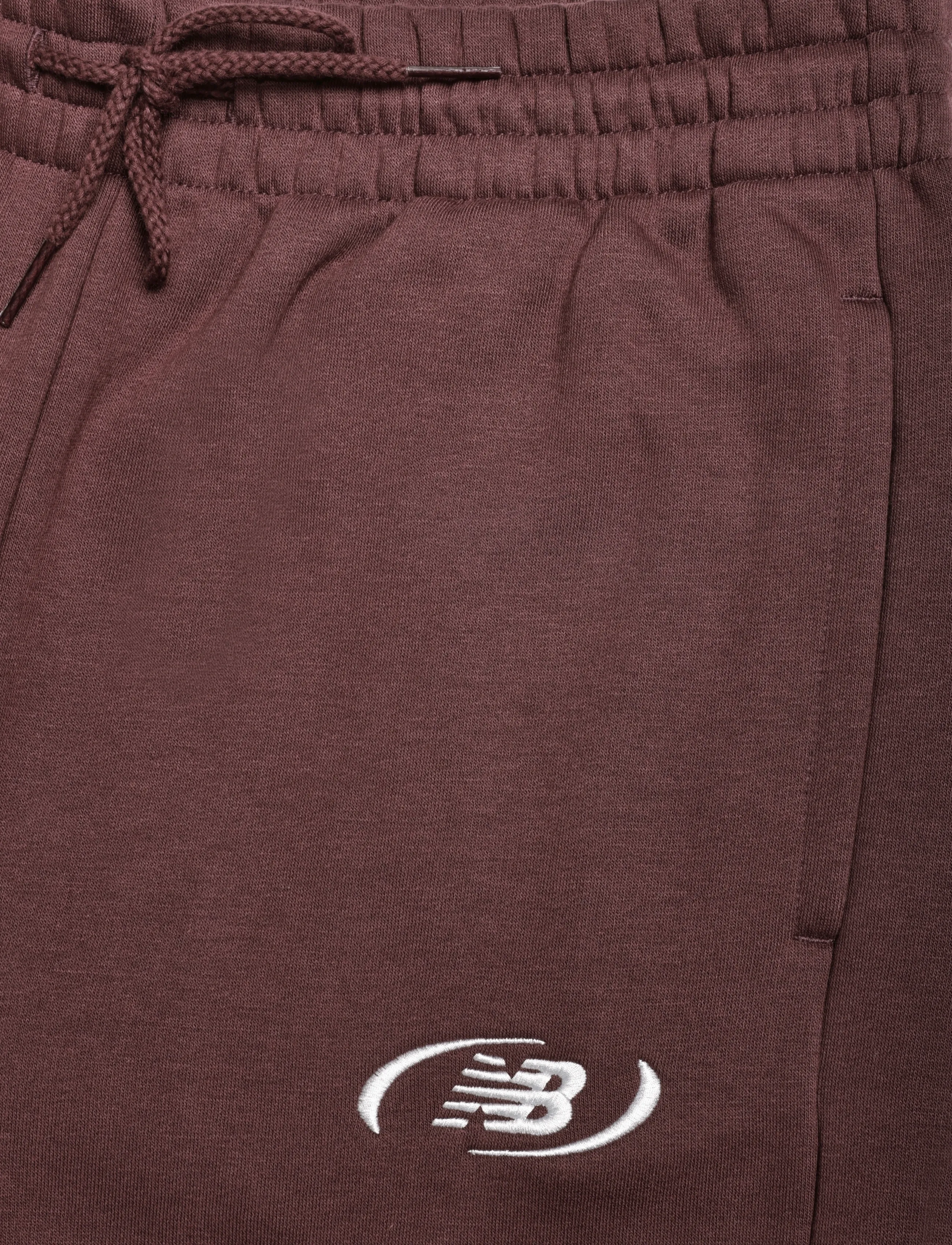 New Balance - Trackside Fleece Pant - sweatpants - cherry leather - 3