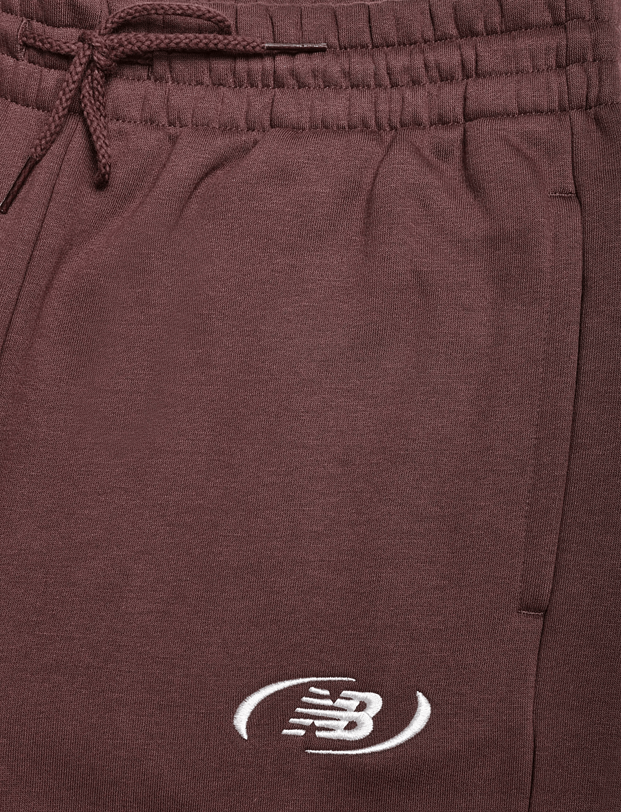 New Balance - Trackside Fleece Pant - sweatpants - cherry leather - 3