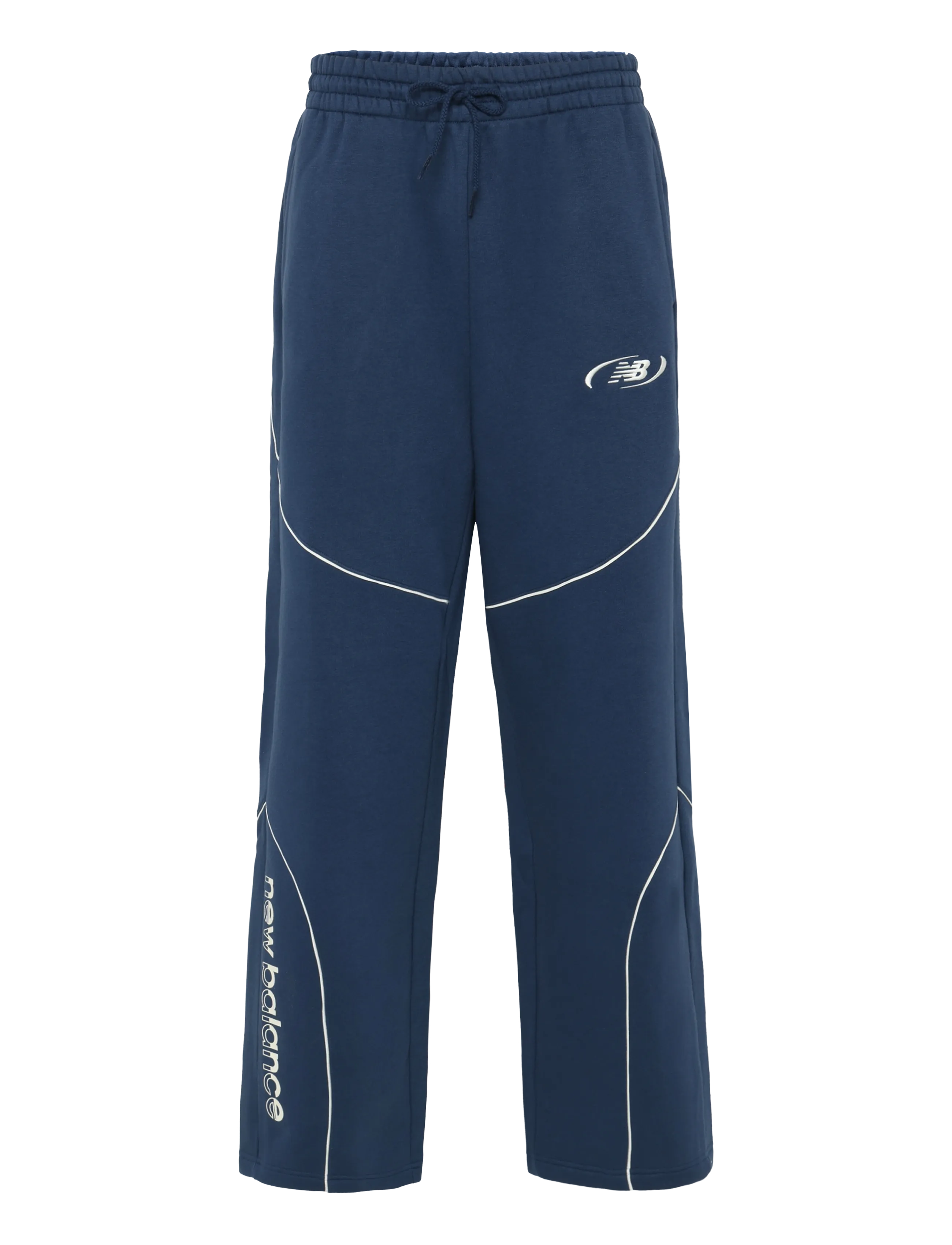 New Balance Trackside Fleece Pant - Kleidung - NB NAVY / navy