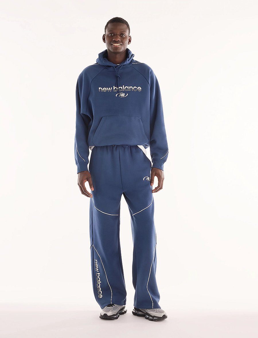 New Balance - Trackside Fleece Pant - sweatpants - nb navy - 0