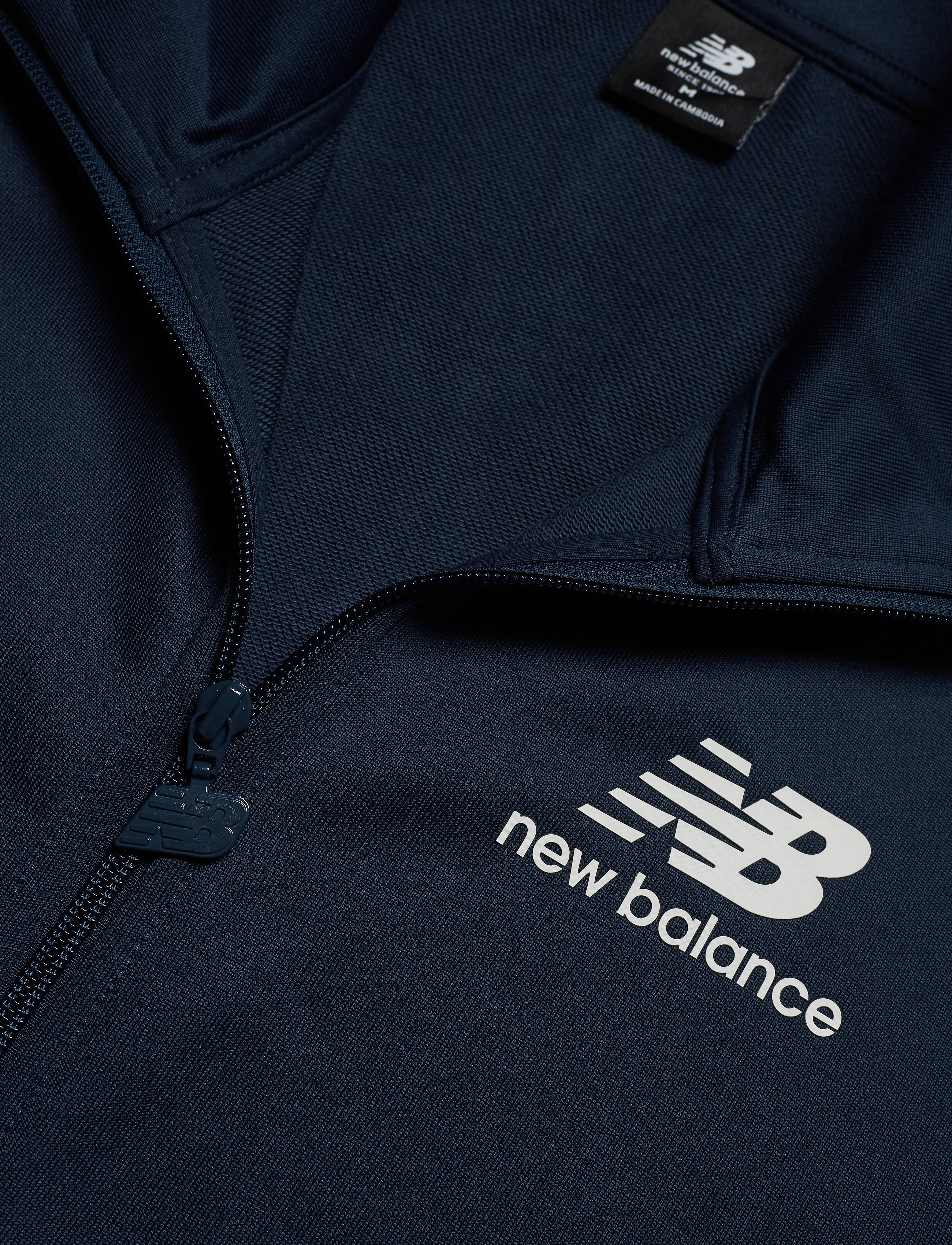 New Balance - ESSENTIALS TRACK JACKET - natindgo - 4