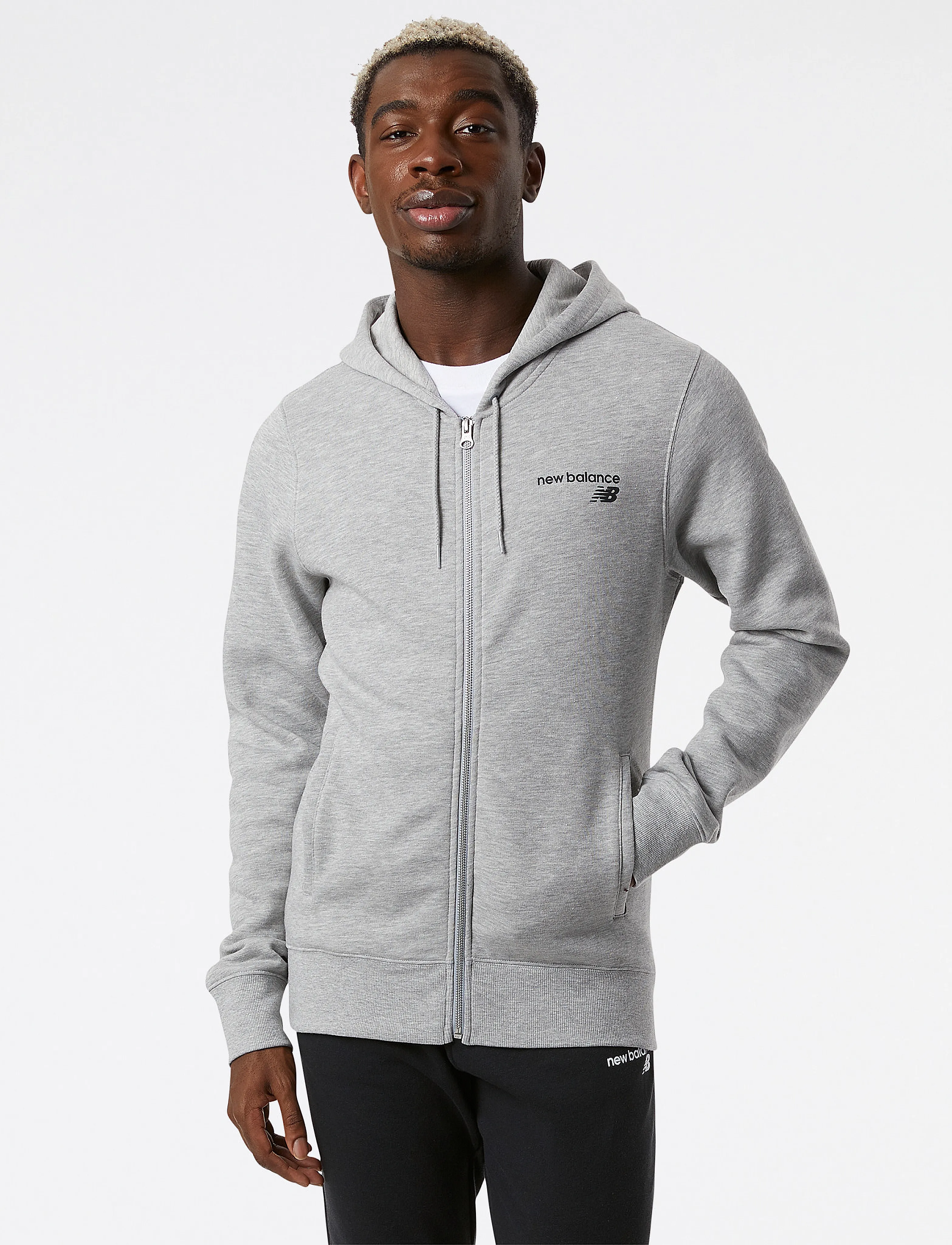 New Balance - NB Classic Core Full Zipper - athletic grey - 3