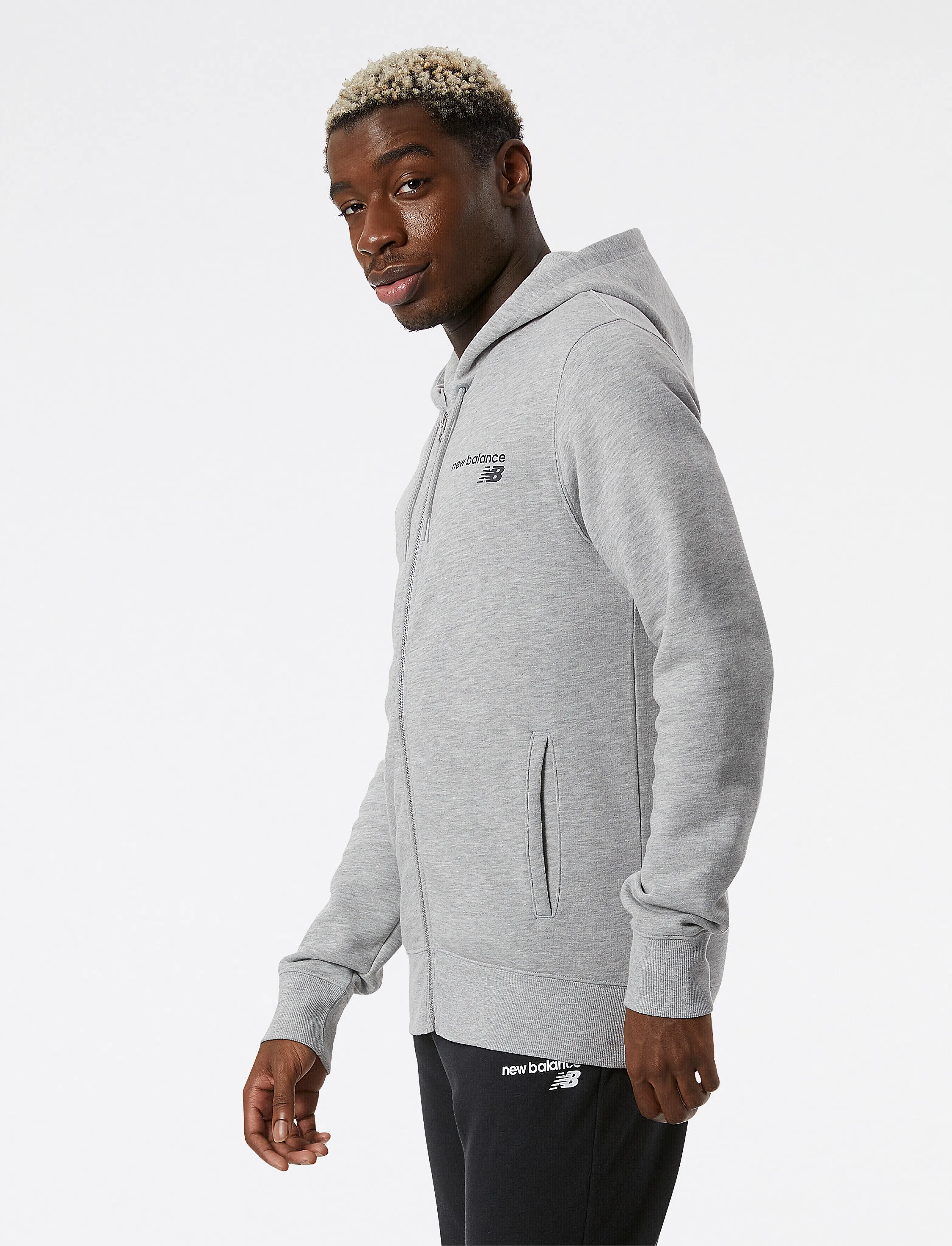 New Balance - NB Classic Core Full Zipper - athletic grey - 5
