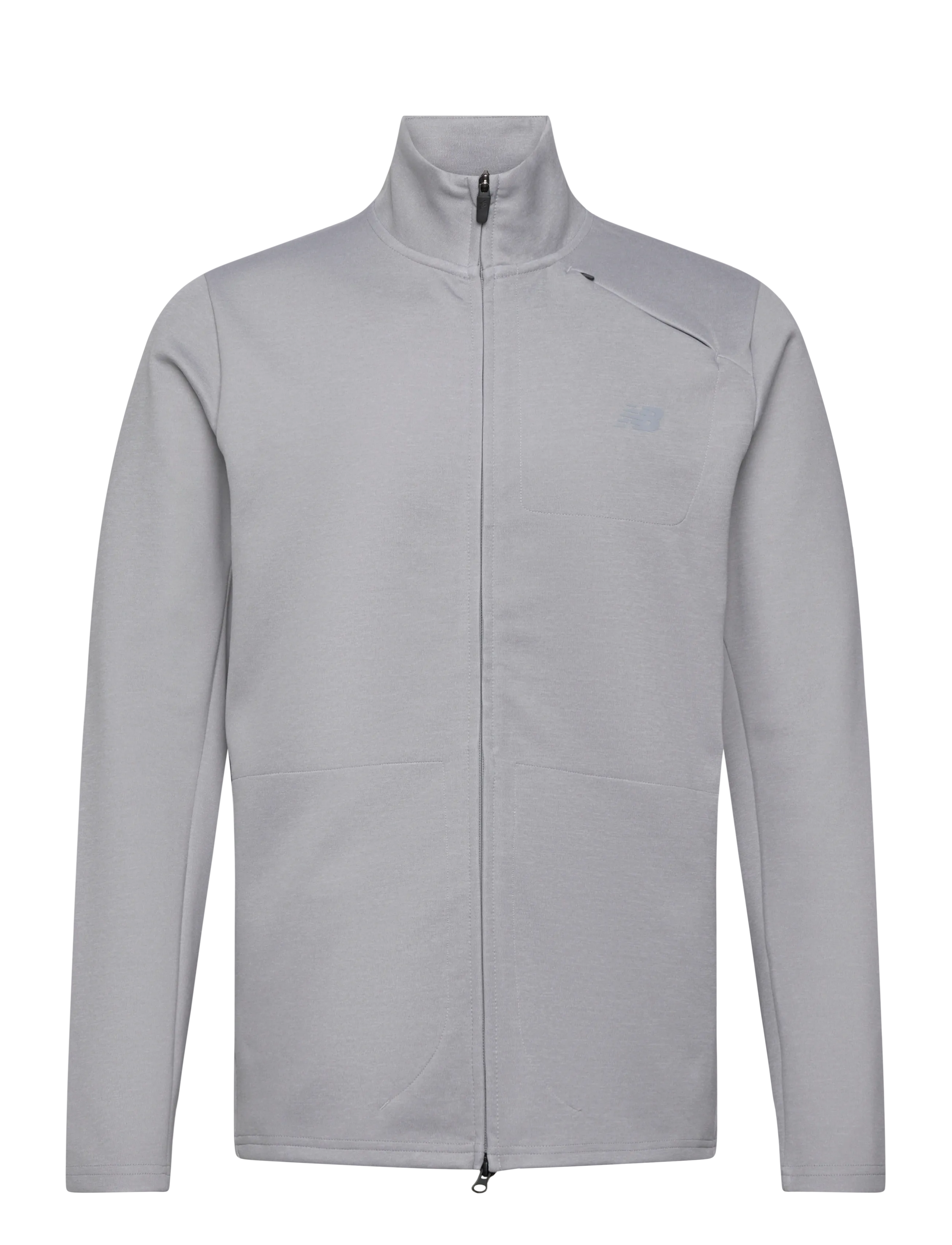 NEW BALANCE Tech Knit Full Zip Grau - M - Herren