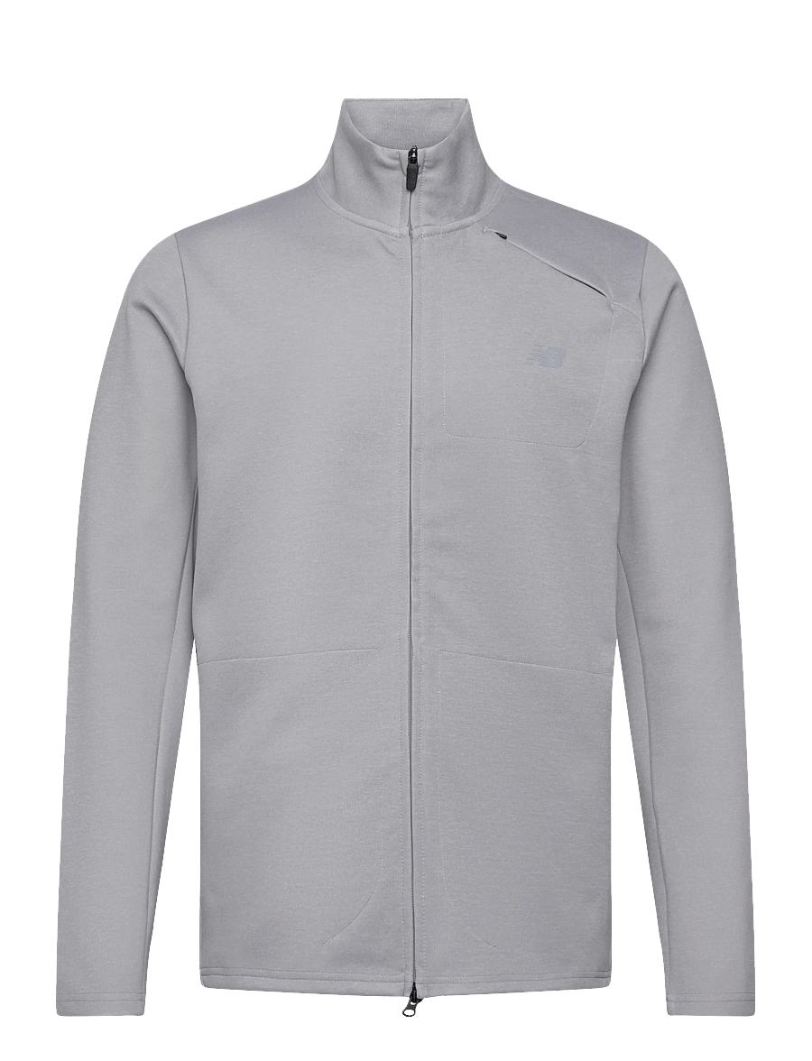 New Balance - Tech Knit Full Zip - fleece & midlayer - athletic grey - 0