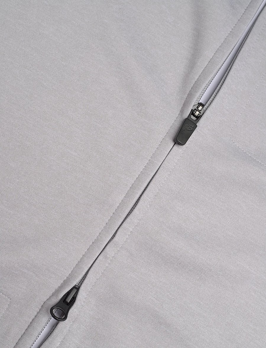 New Balance - Tech Knit Full Zip - fleece & midlayer - athletic grey - 4
