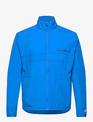 New Balance - Athletics Graphic Packable Run Jacket - veste sport - blue oasis - 0