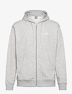 Sport Essentials Logo French Terry Full Zip - ATHLETIC GREY