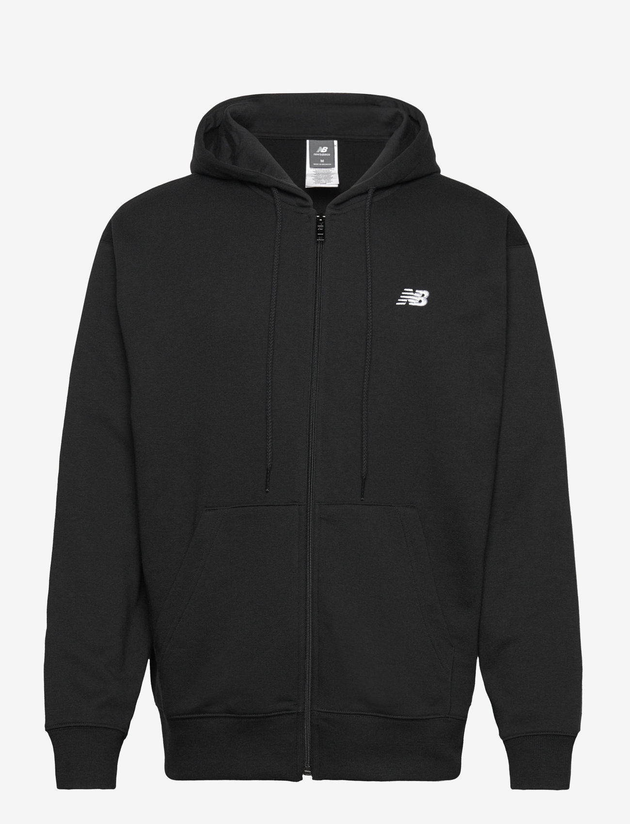 New Balance - Sport Essentials Logo French Terry Full Zip - black - 0