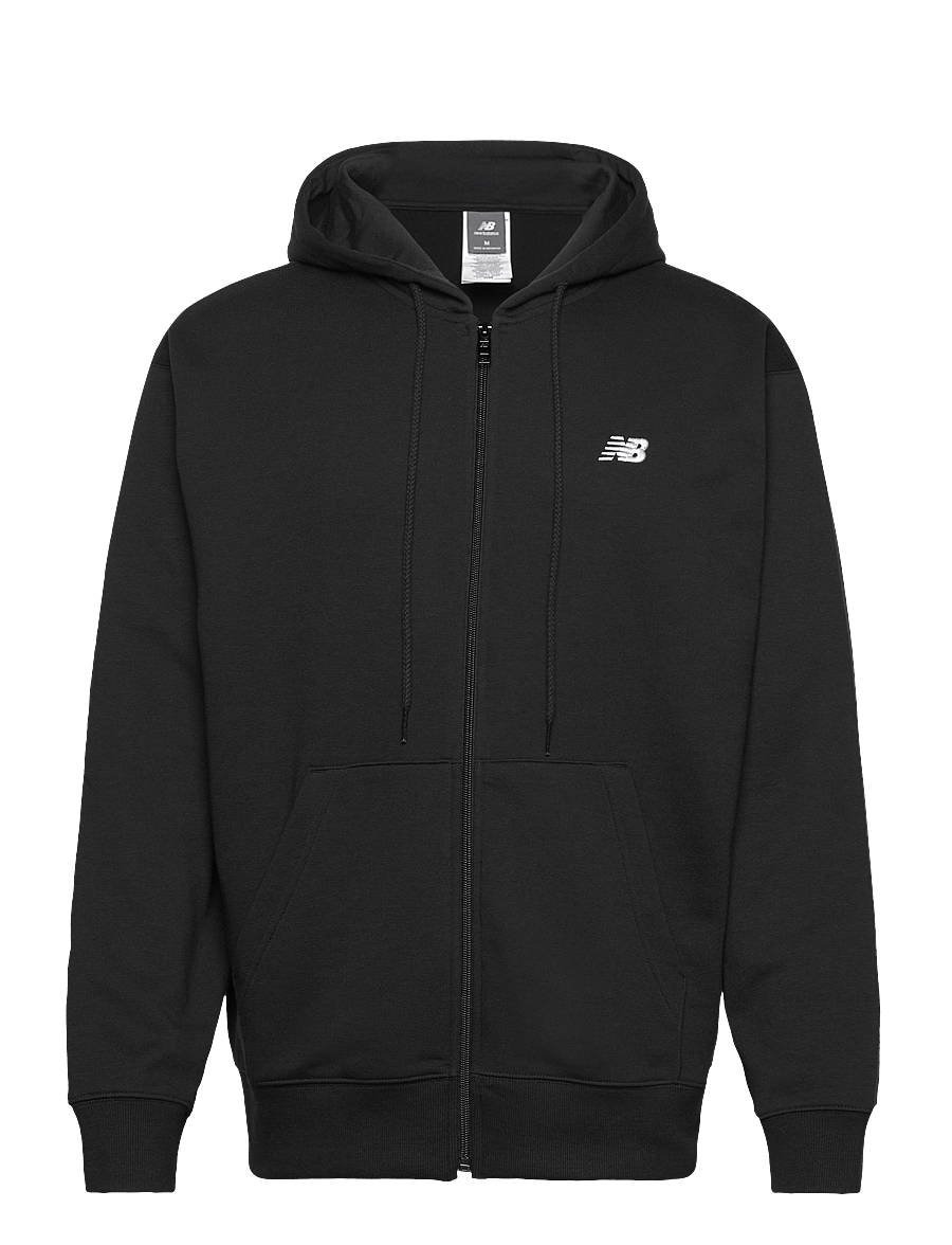 New Balance - Sport Essentials Logo French Terry Full Zip - black - 0