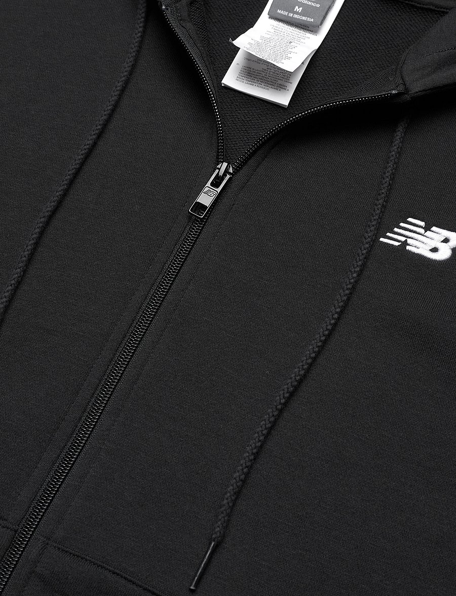 New Balance - Sport Essentials Logo French Terry Full Zip - black - 2