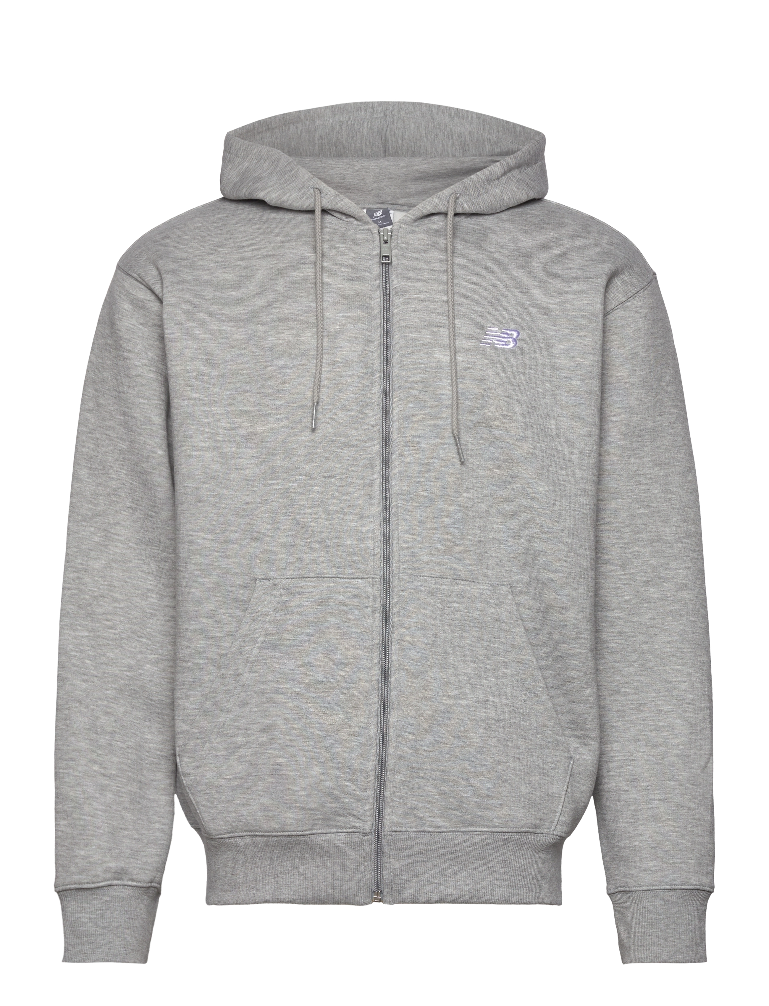 NEW BALANCE Sport Essentials Logo Fleece Full Zip Grau - XXL - Herren