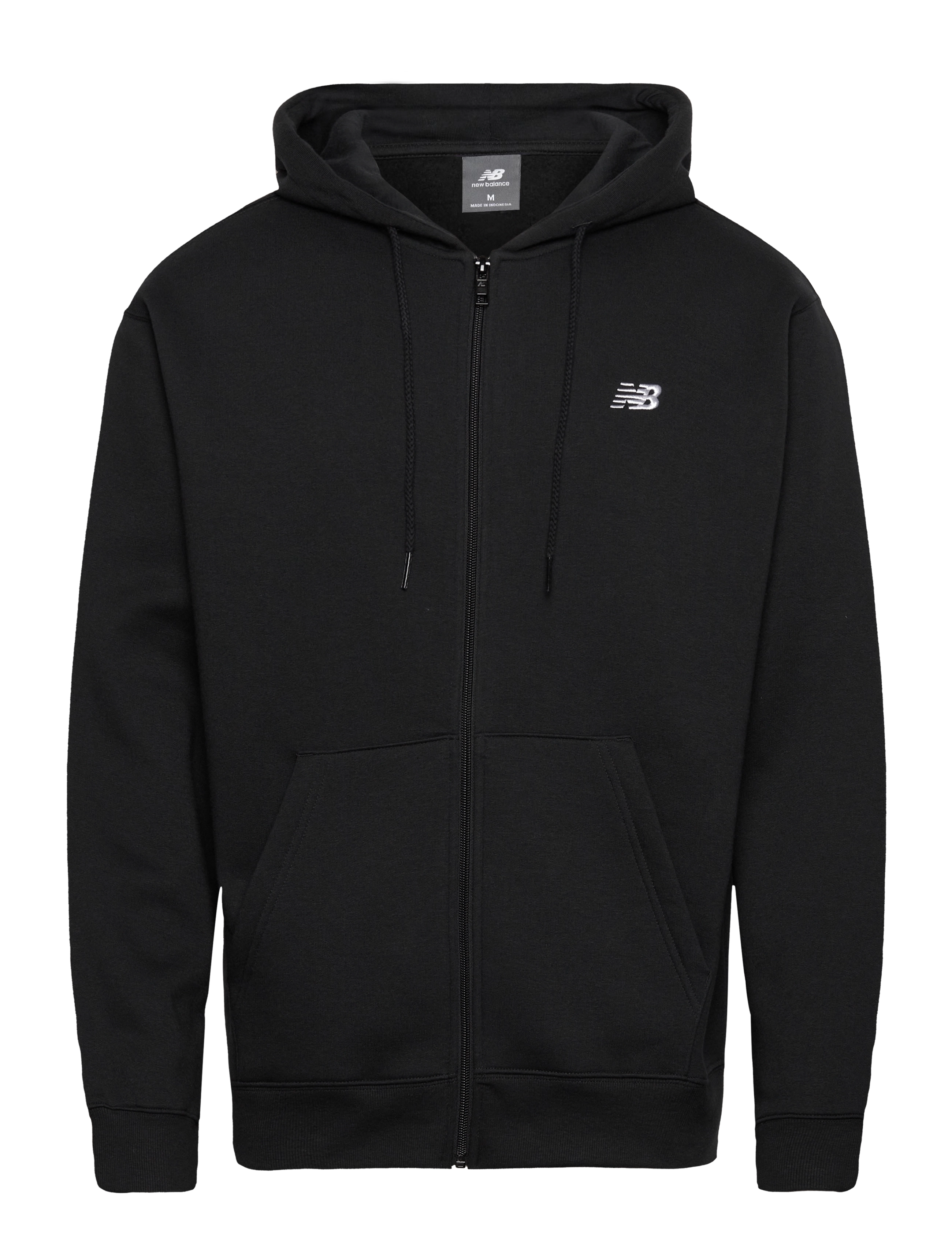 NEW BALANCE Sport Essentials Logo Fleece Full Zip Schwarz - S - Herren