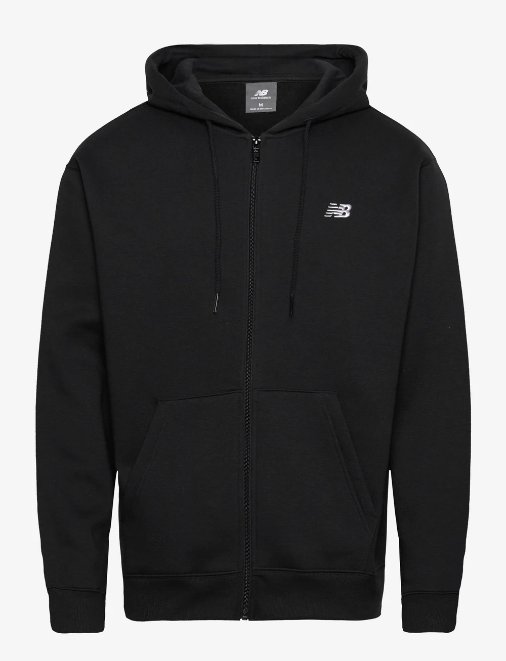 New Balance - Sport Essentials Logo Fleece Full Zip - overdele - black - 0