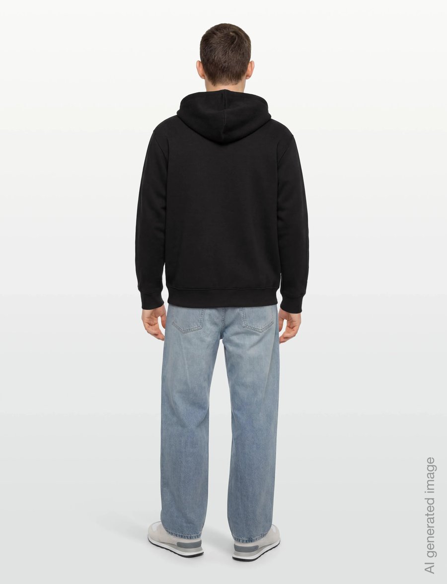 New Balance - Sport Essentials Logo Fleece Full Zip - sweatshirts - black - 4