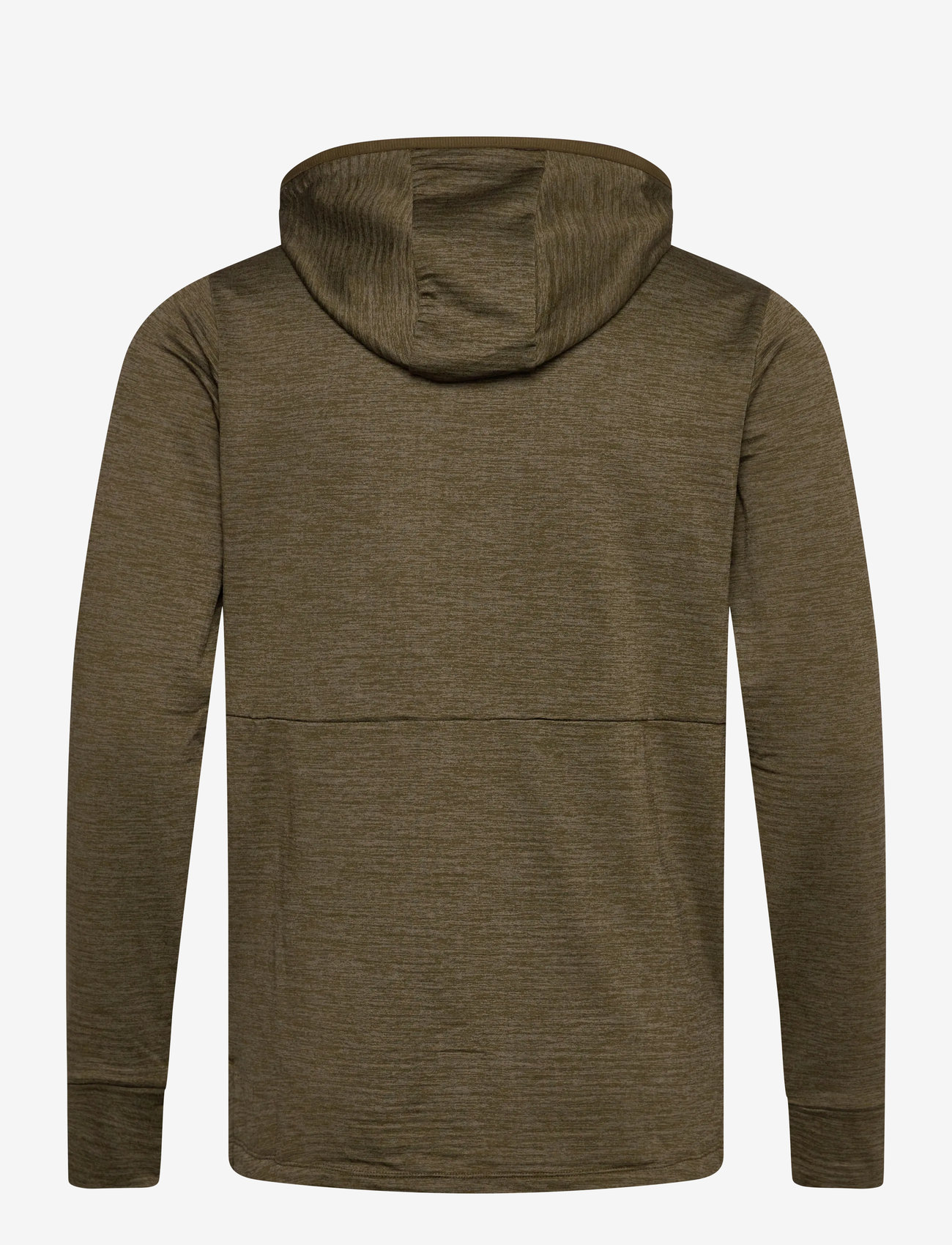 New Balance - Heat Grid Hooded Full Zip - fleece og mellemlag - woodland heather - 1