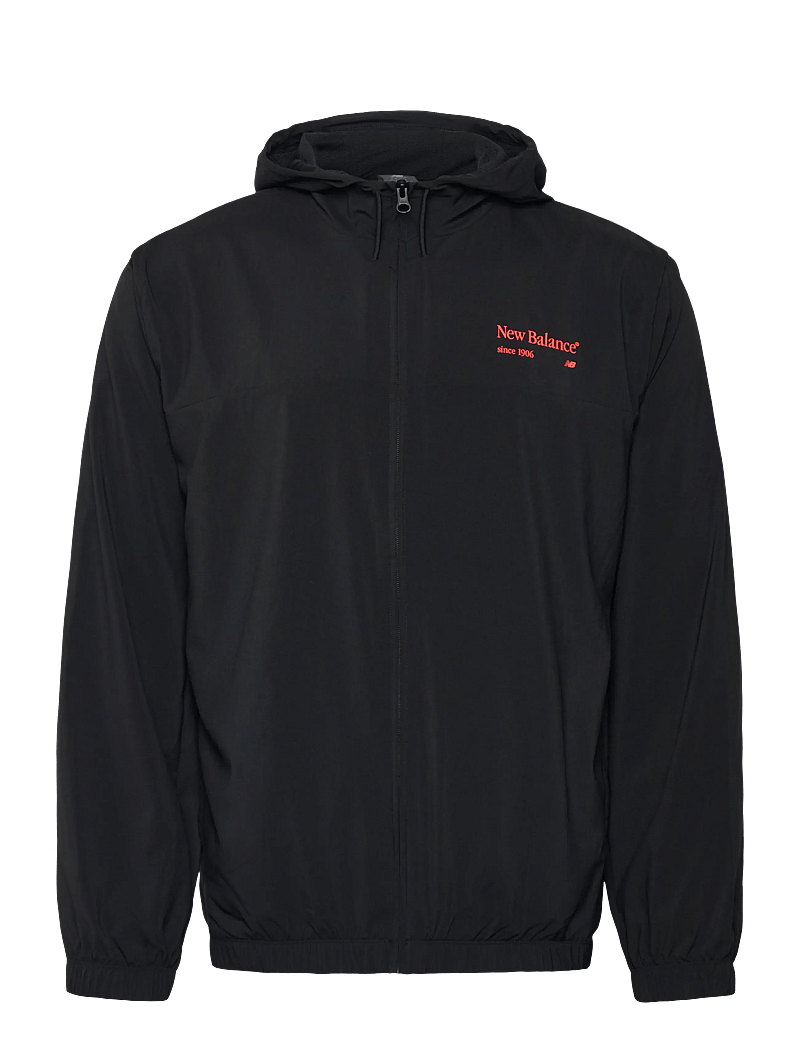 New Balance - Reimagined Woven Graphic Jacket - sportsjakker - black - 0