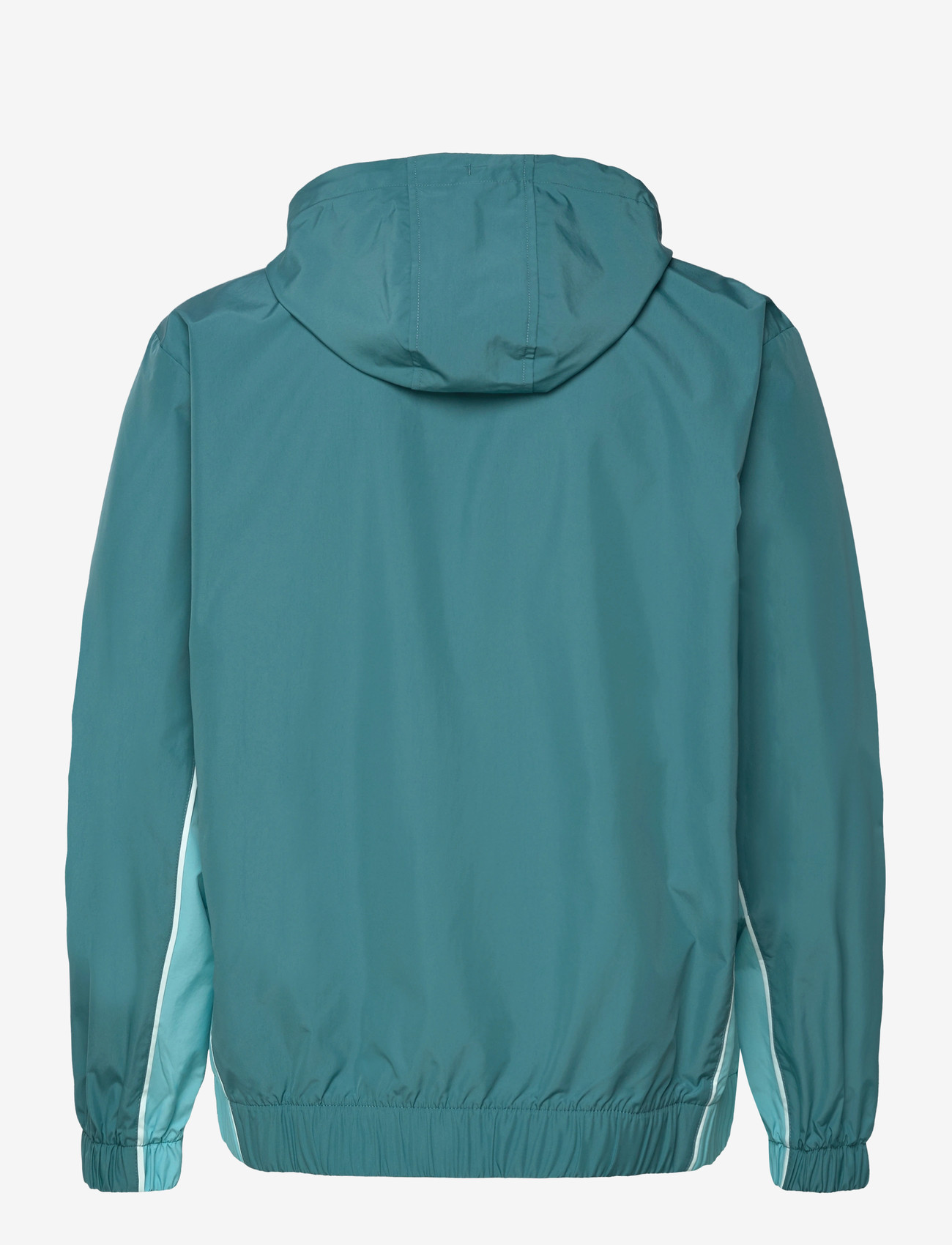 New Balance - Linear Graphic Woven Jacket - sportsjakker - big teal - 1