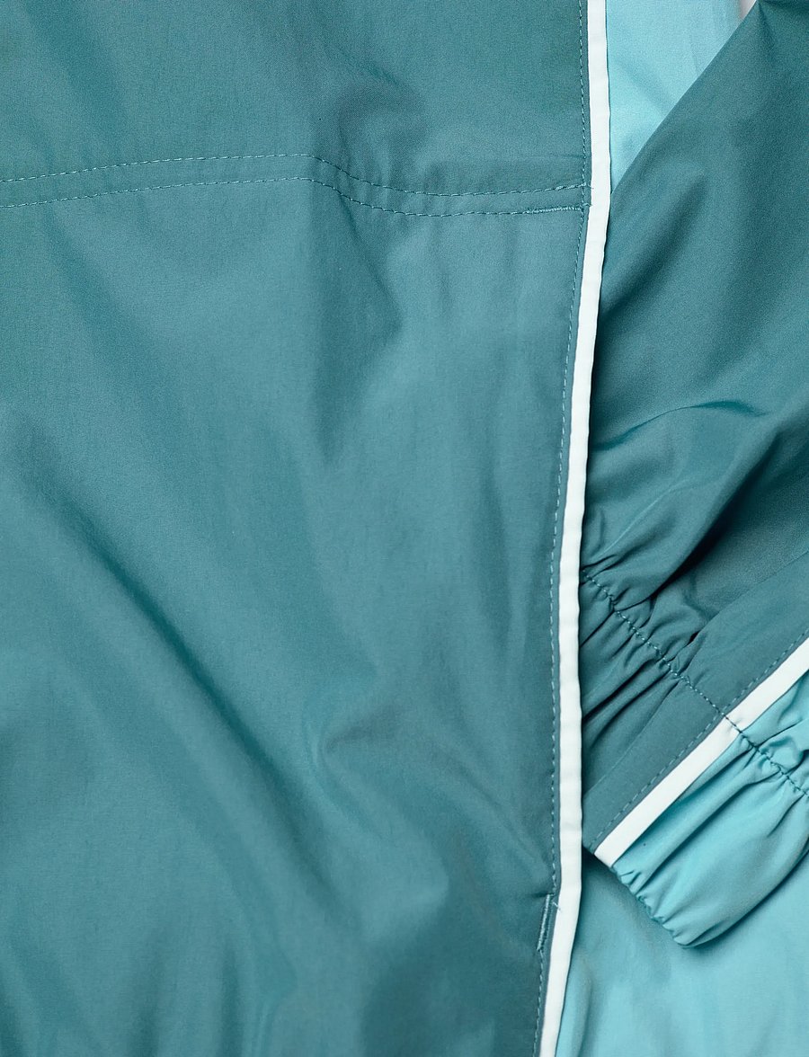 New Balance - Linear Graphic Woven Jacket - sportjackor - big teal - 3